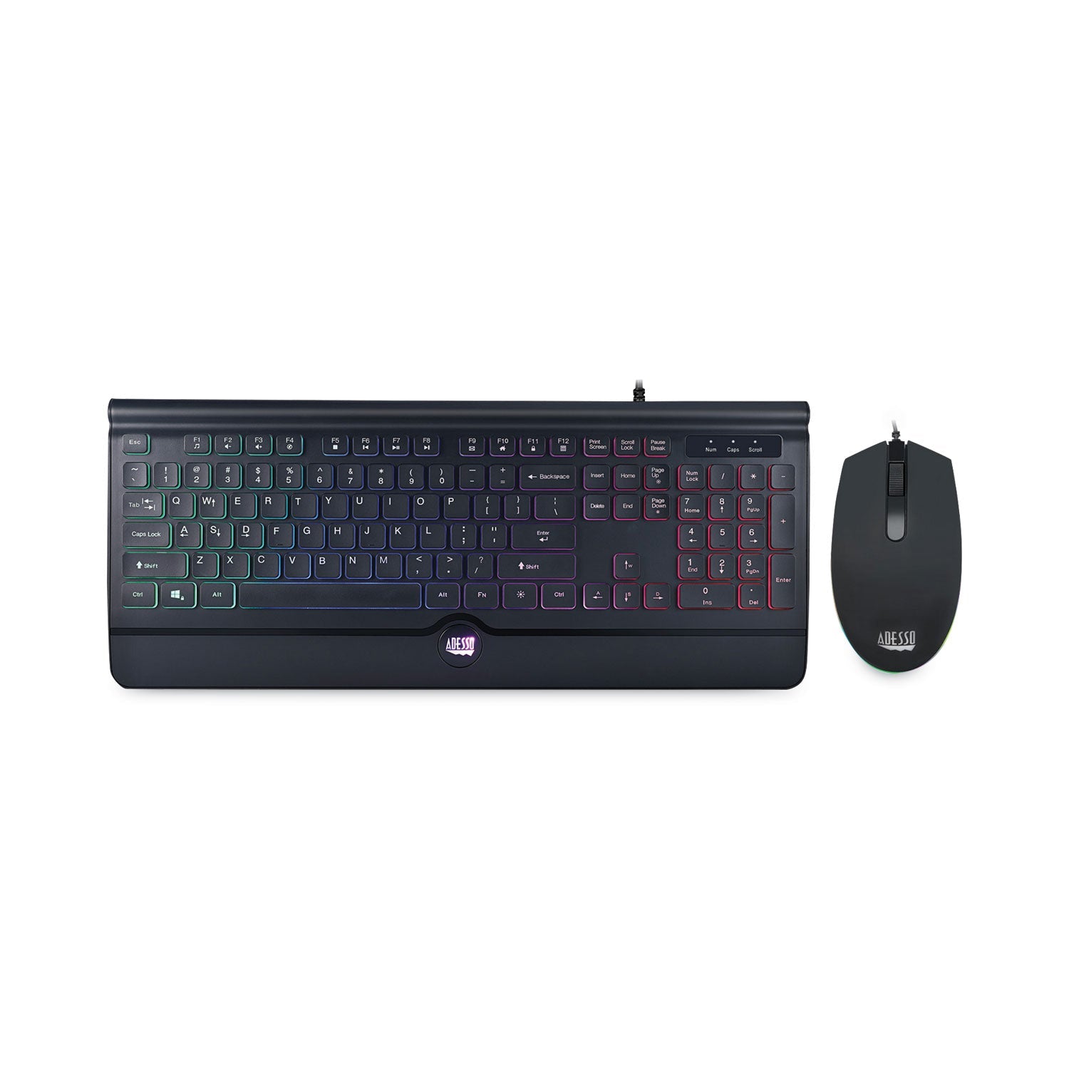 Backlit Gaming Keyboard and Mouse Combo | Adesso