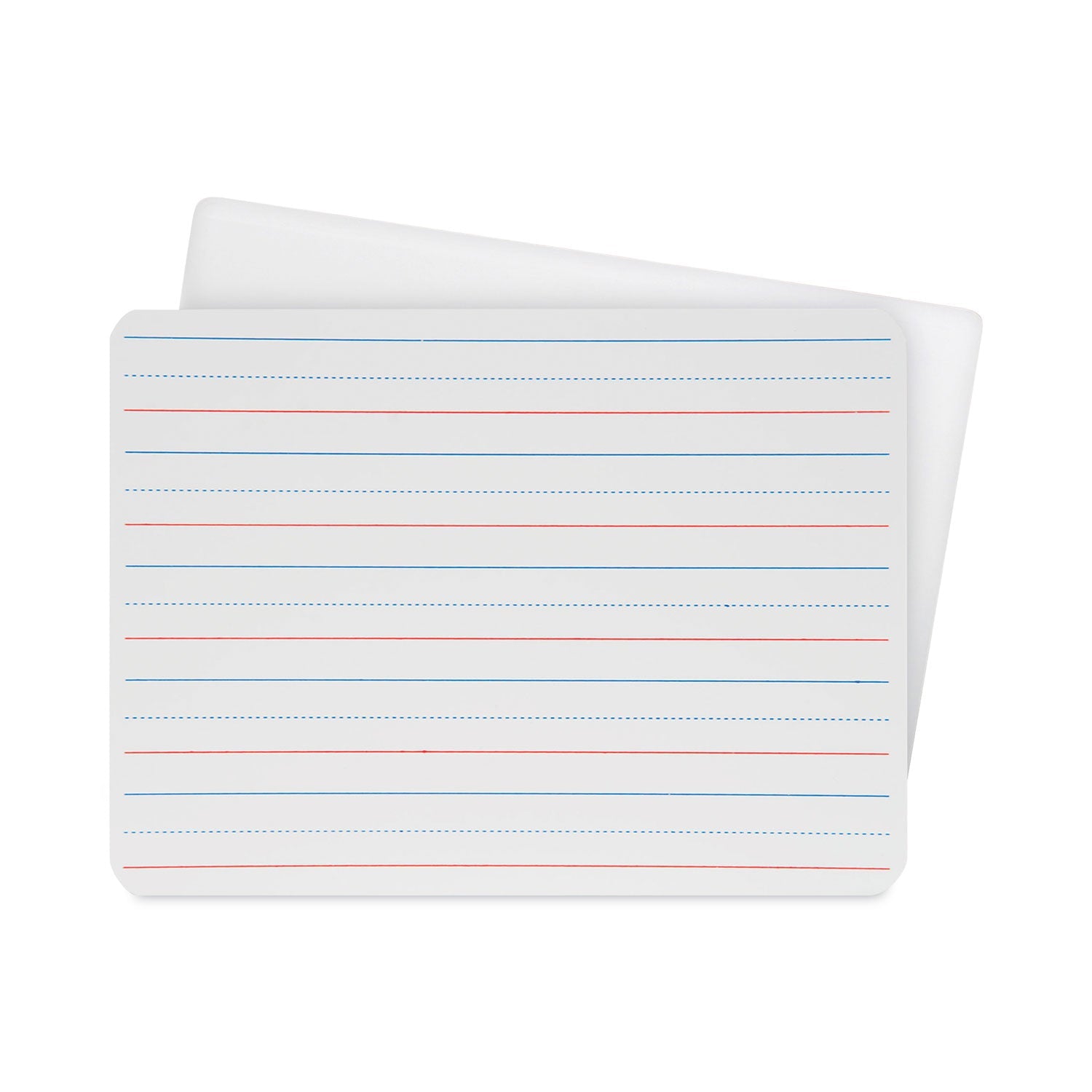 Two-Sided Red/Blue Ruled Dry Erase Board | 24-Pack