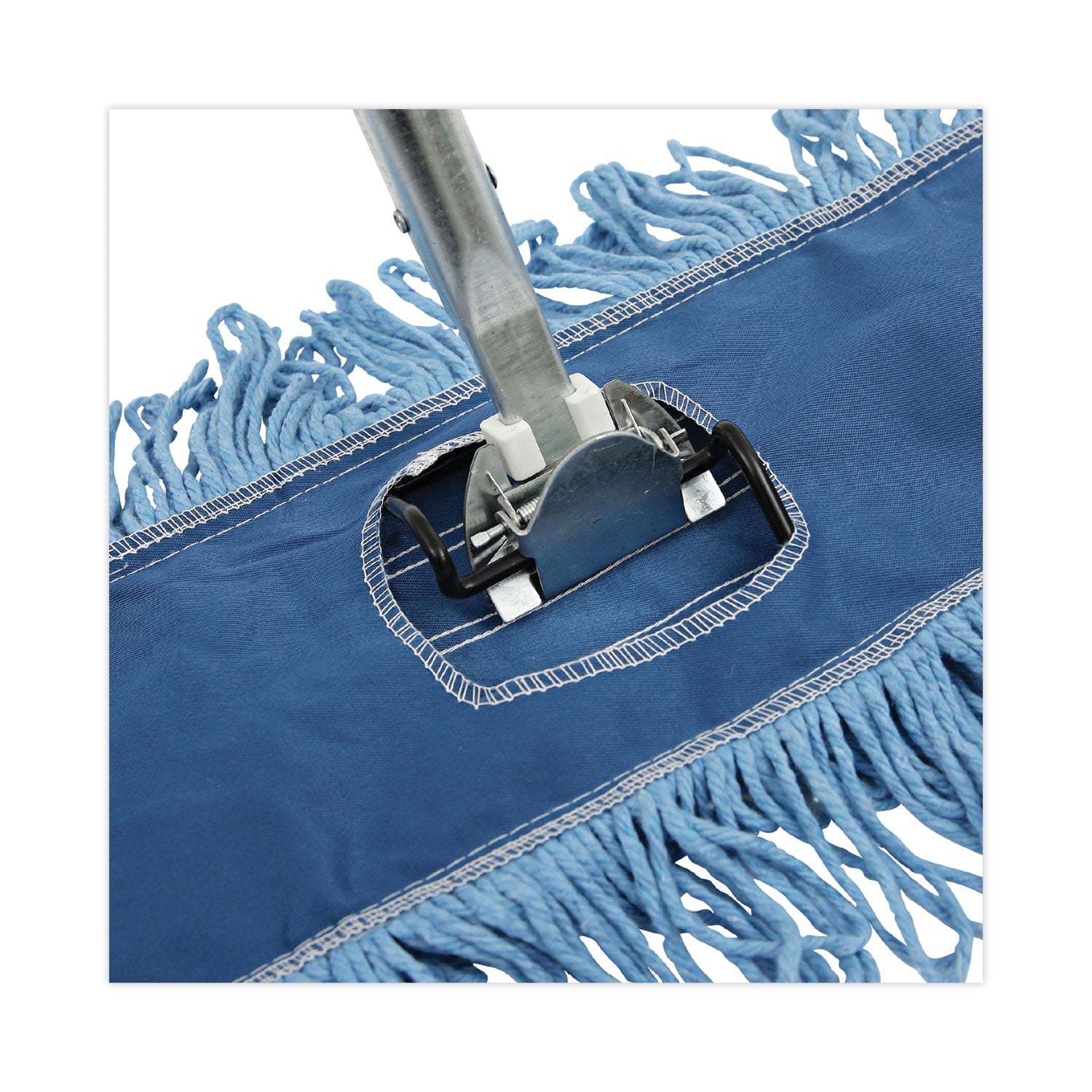Boardwalk® Clip-On Dust Mop Frame, 24w X 5d, Zinc Plated