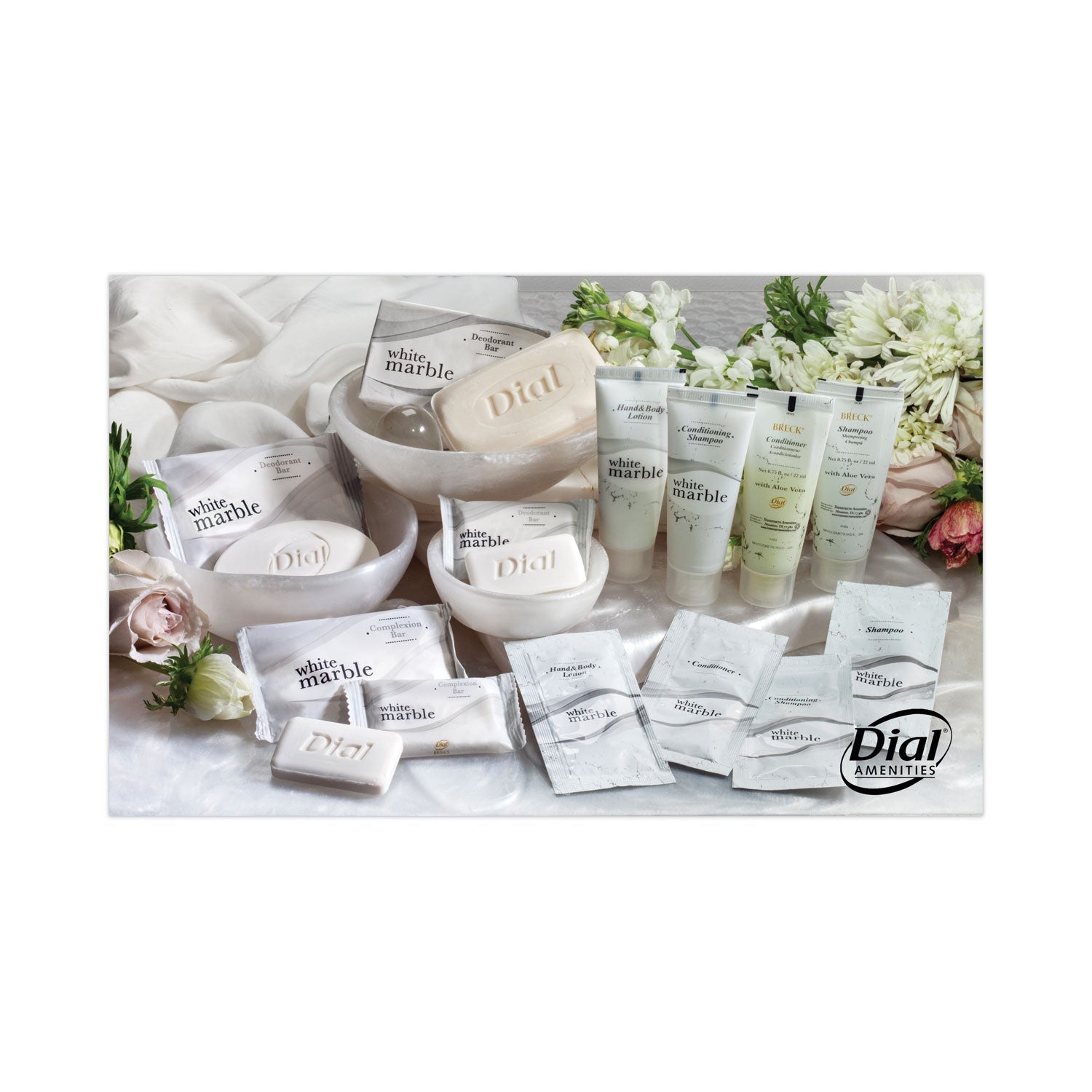Dial® Amenities Cleansing Soap, Pleasant Scent, # 1 1/2, 500/Carton