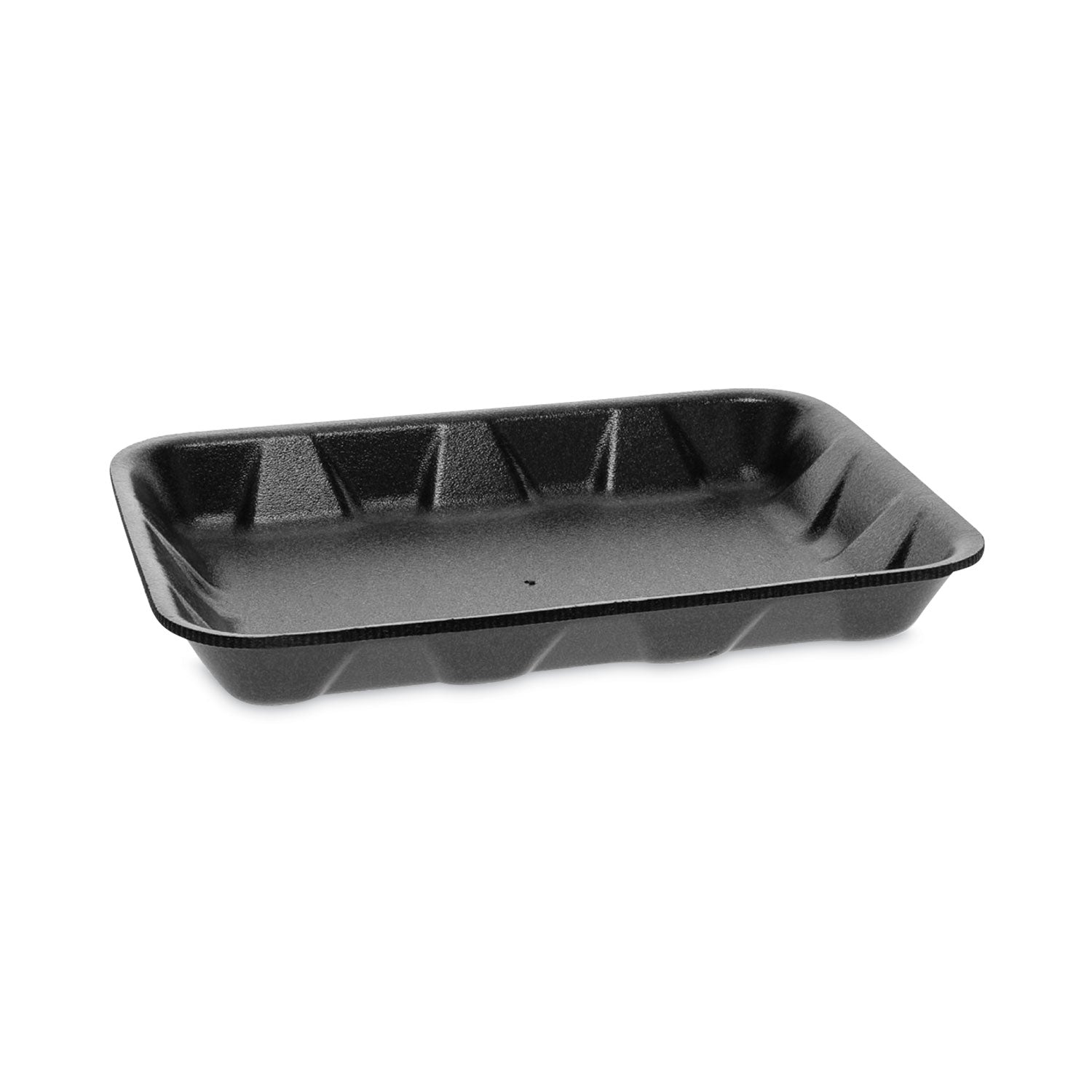 Pactiv Supermarket Tray #4D1 | Black Foam