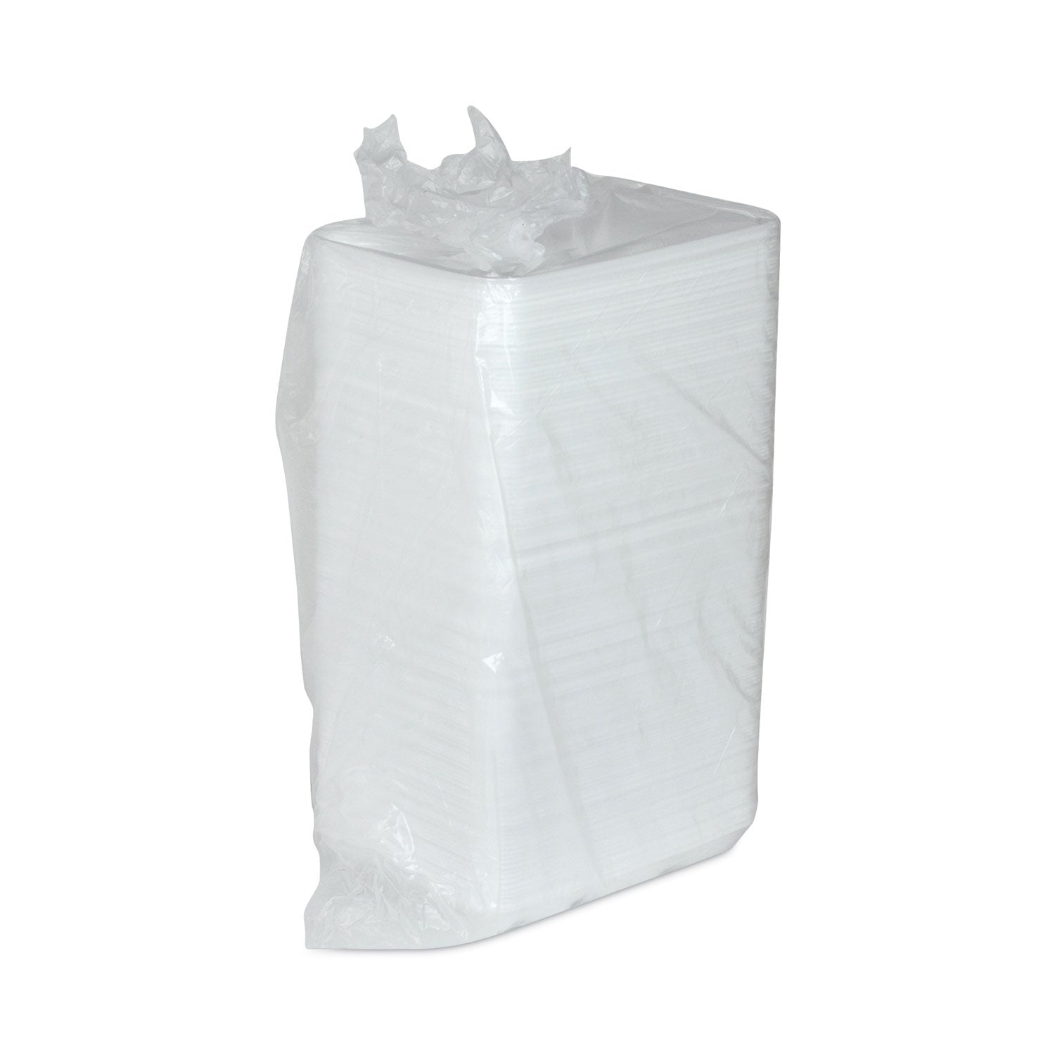 Pactiv Evergreen Foam School Trays, 6-Compartment Tray, 8.5 x 11.5 x 1.25, White, 500/Carton