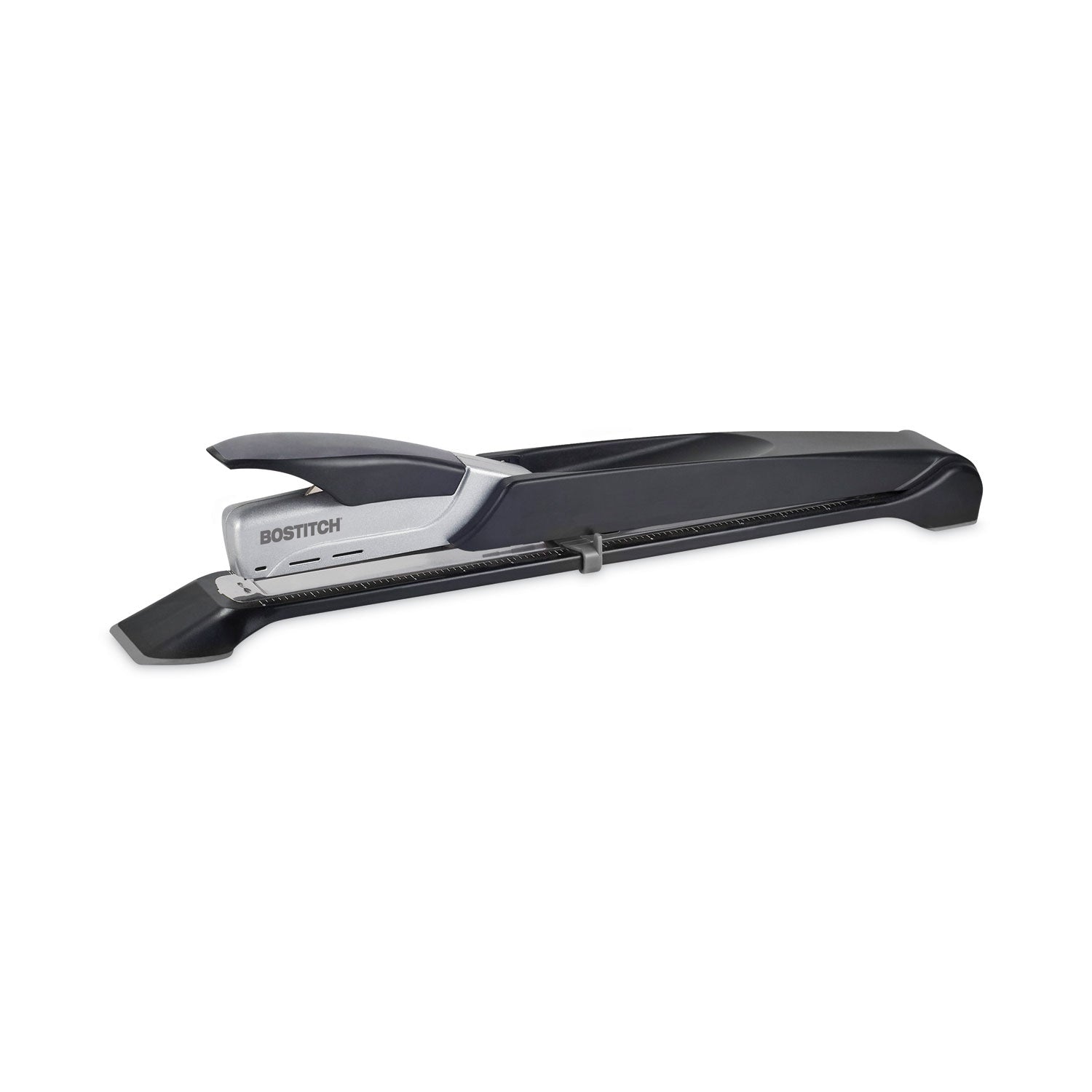 Bostitch® Long Reach Stapler, 25-Sheet Capacity, 12" Throat, Black/silver