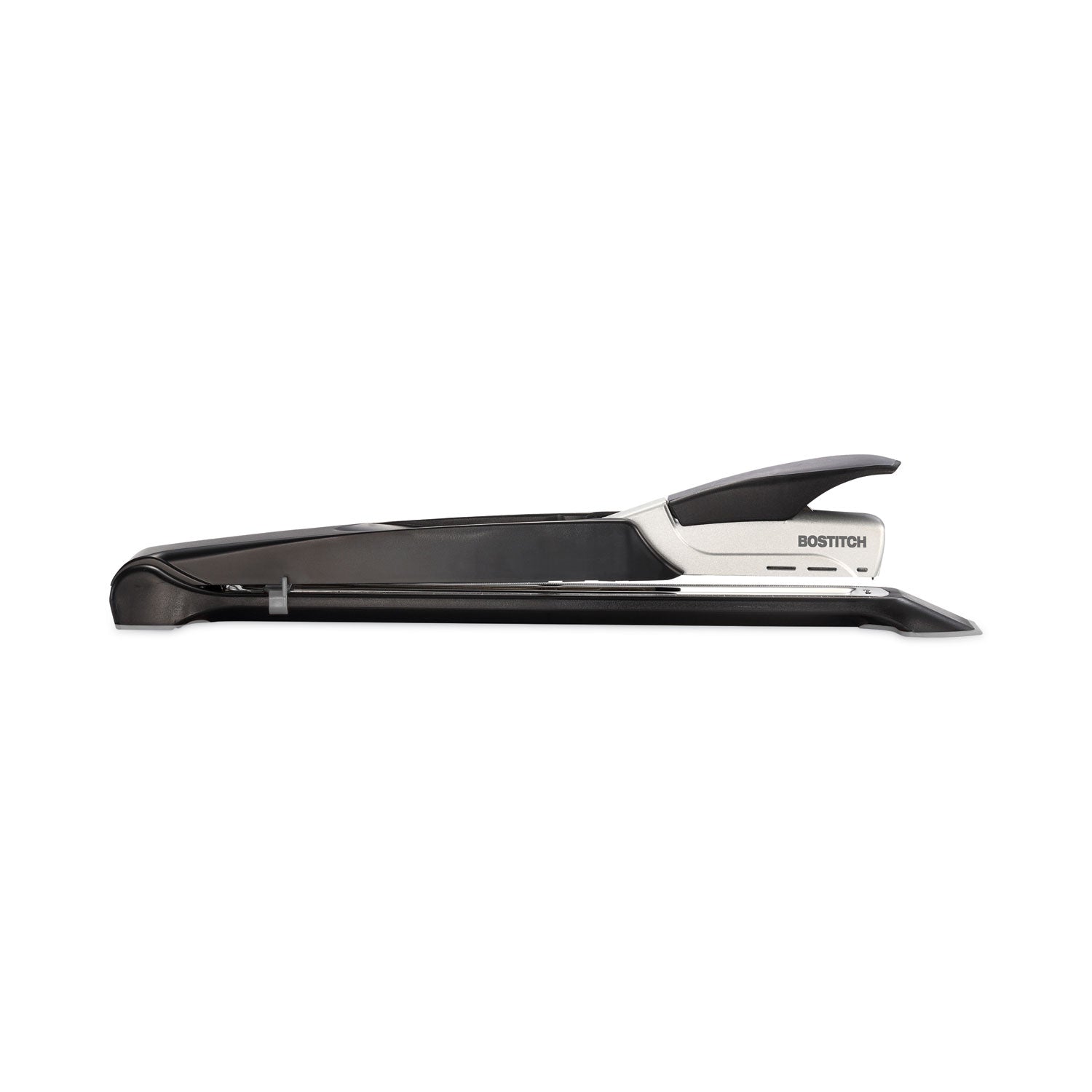 Bostitch® Long Reach Stapler, 25-Sheet Capacity, 12" Throat, Black/silver