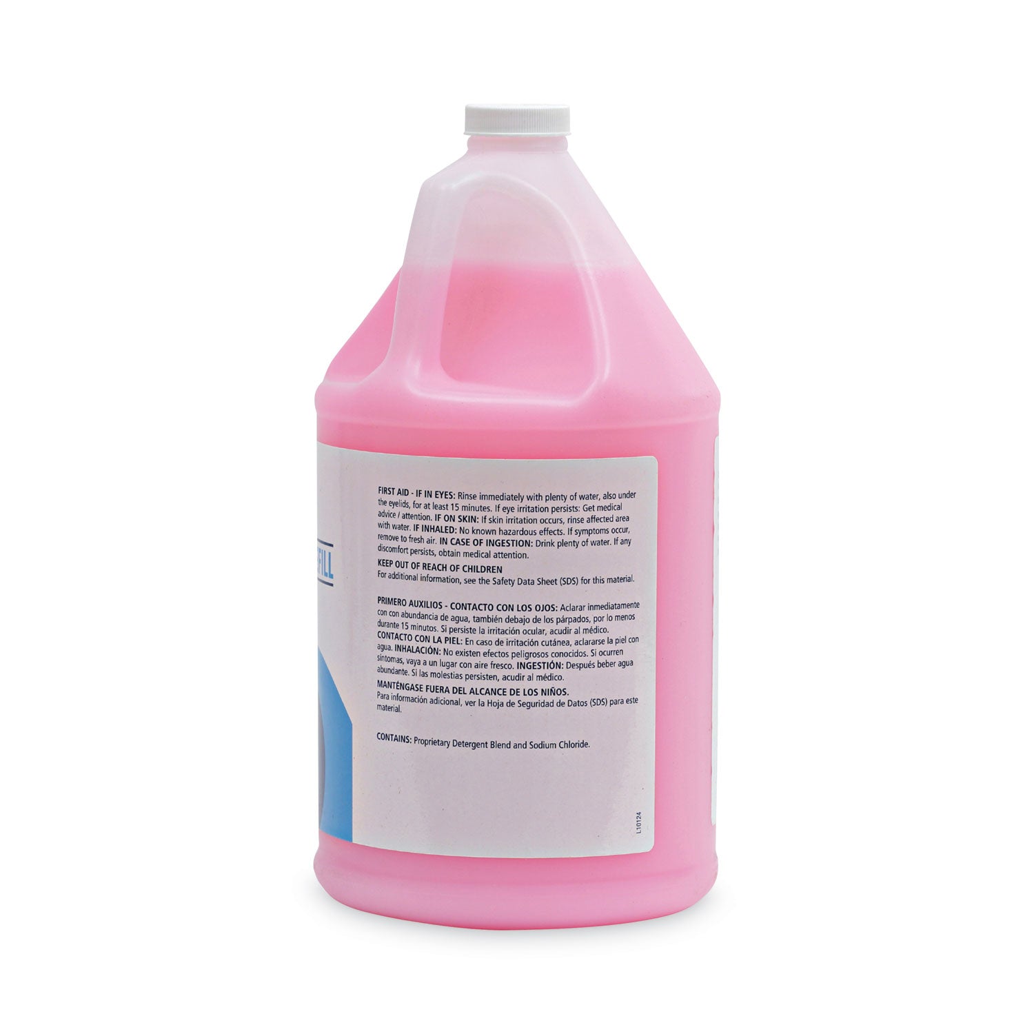 Boardwalk® Mild Cleansing Pink Lotion Hand Soap Refill, Cherry Scent, 1 gal Bottle, 4/Carton