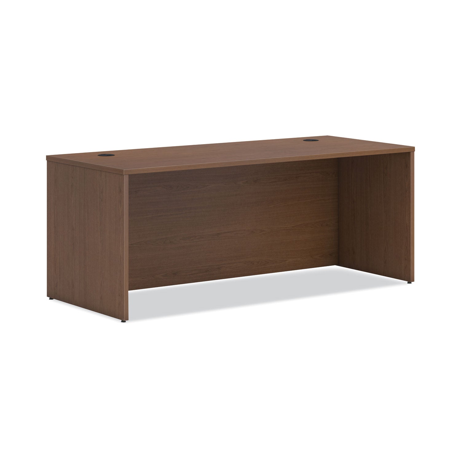 HON® Mod Desk Shell | 72x30 Sepia Walnut