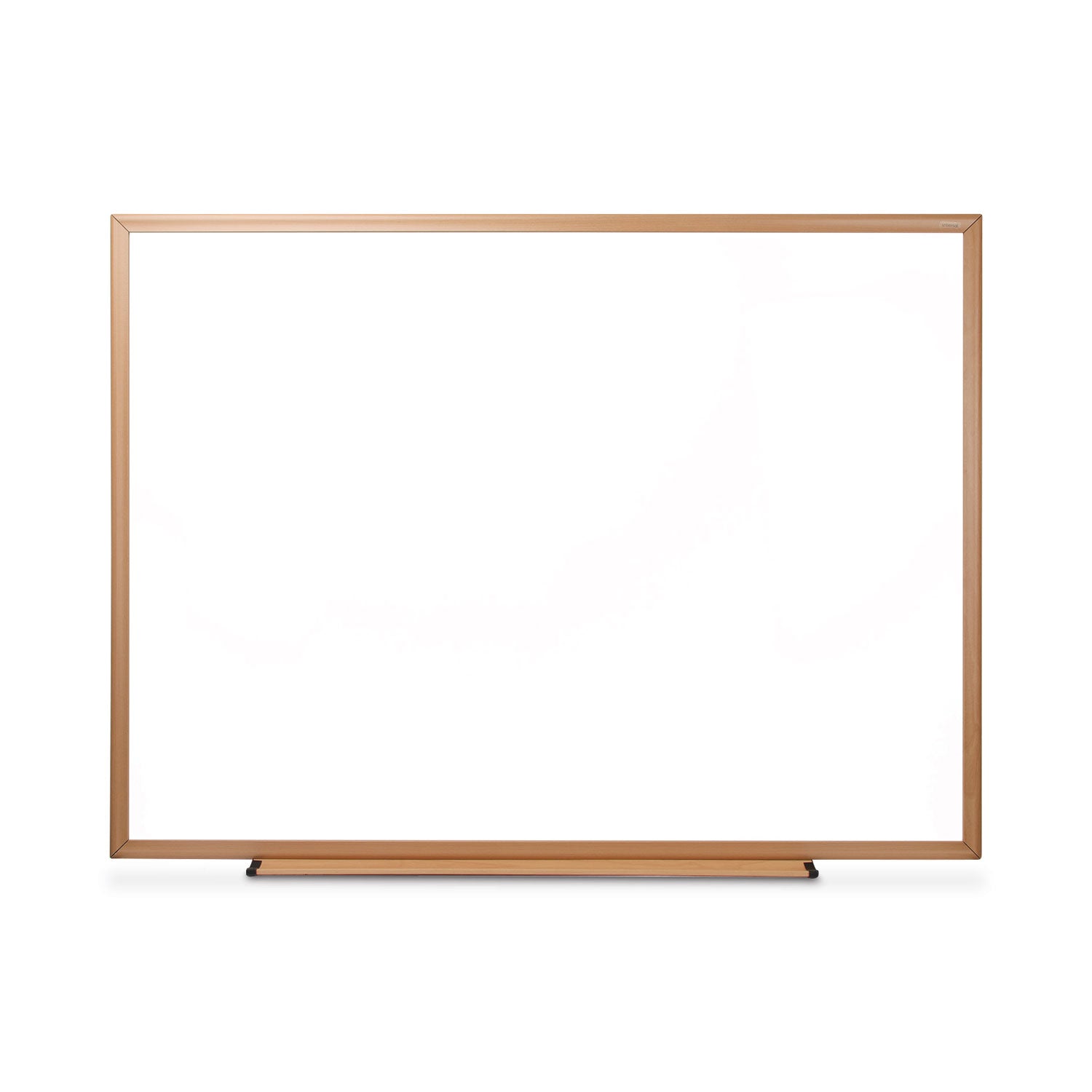 Deluxe Melamine Dry E-rase Board | 48x36, Oak