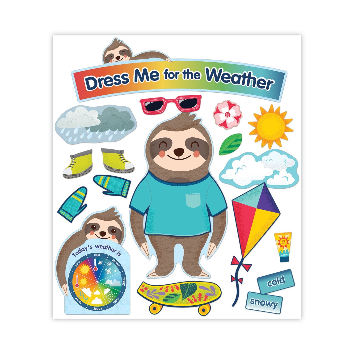Bulletin Board Sets | Dress Me for the Weather