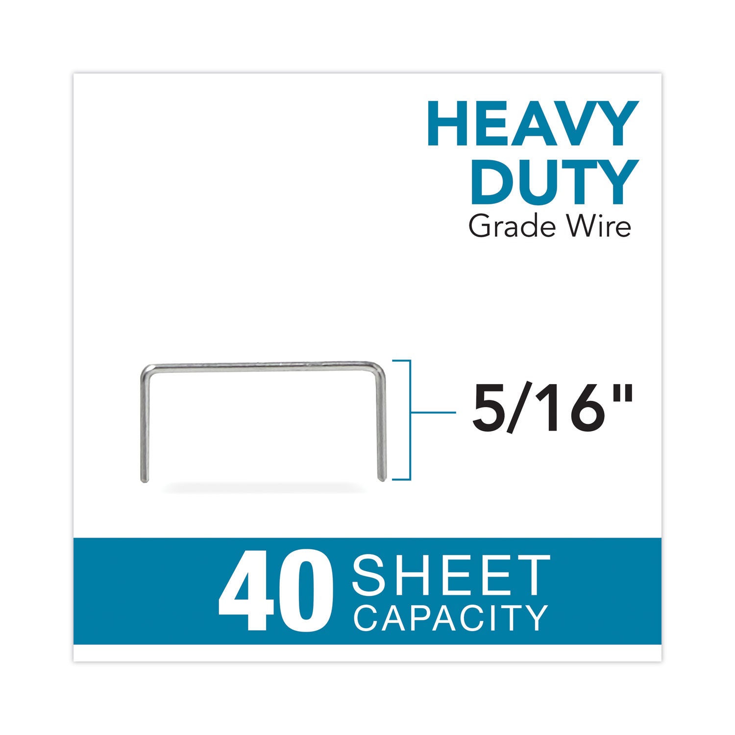 Rapid® Staple Cartridge, 0.31" Leg, 0.5" Crown, Steel, 210/cartridge, 5 Cartridges/pack, 1,050/pack