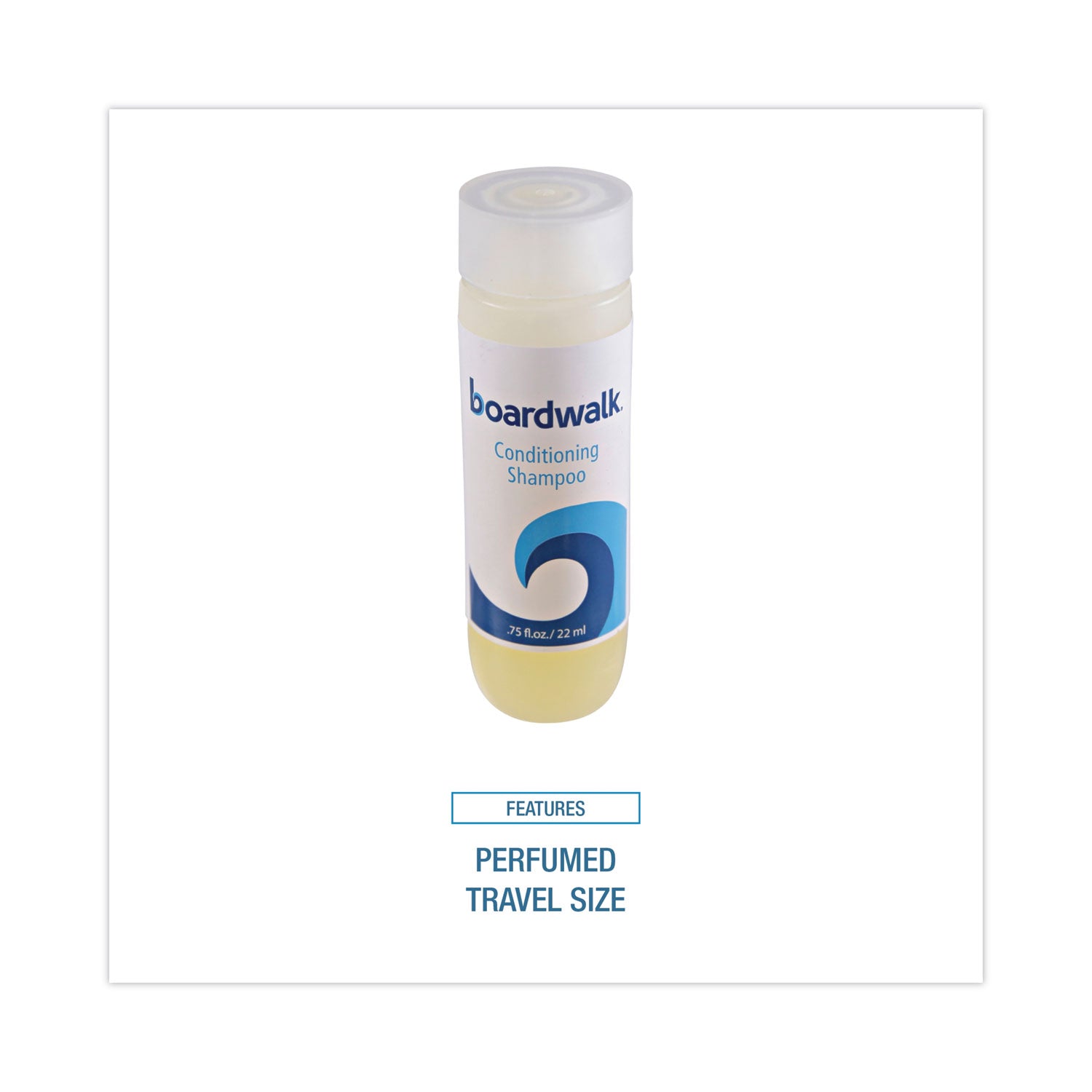 Boardwalk® Amenity Conditioning Shampoo, Floral Scent, 0.75 oz, 288/Carton