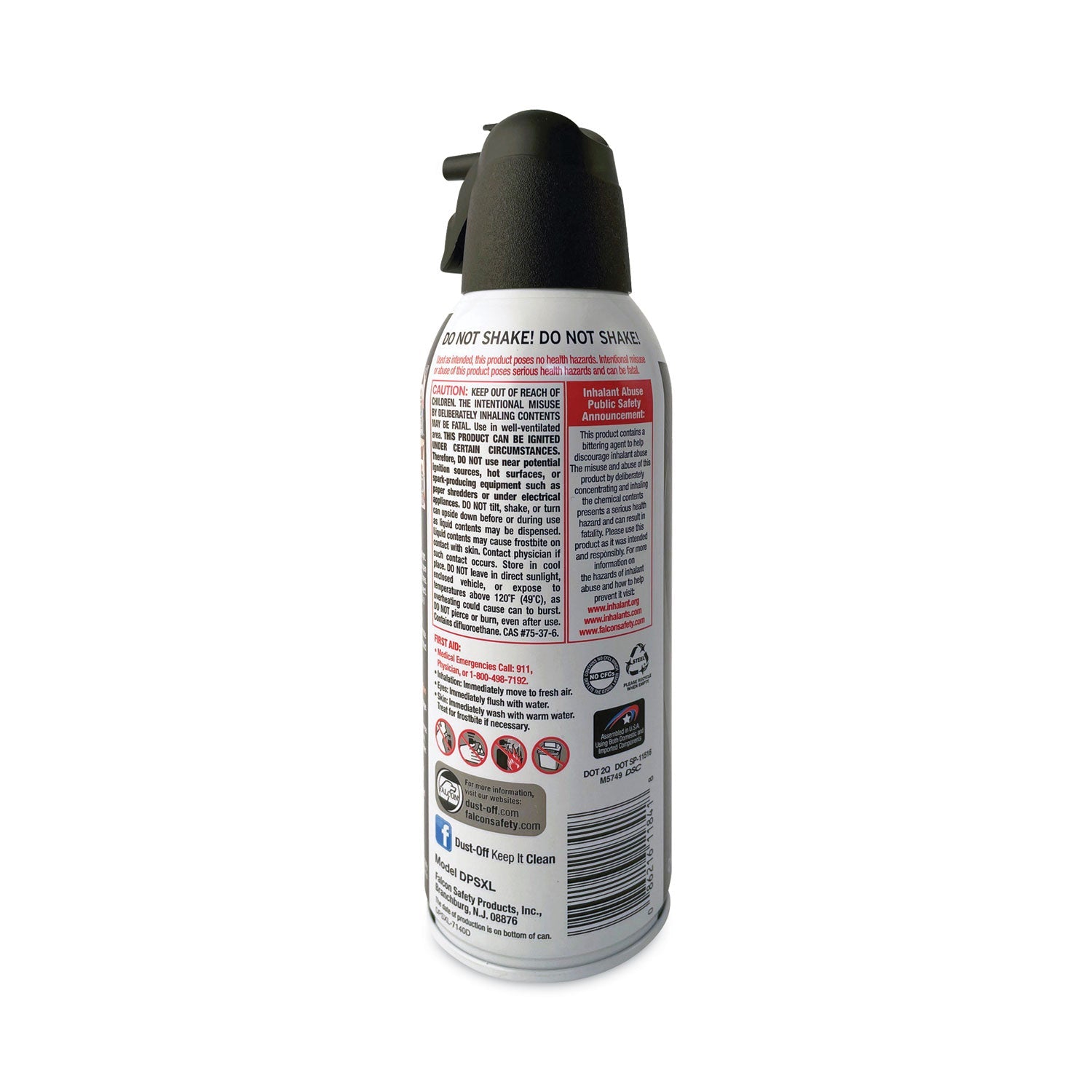 Dust-Off® Disposable Compressed Air Duster, 10 Oz Can, 2/pack