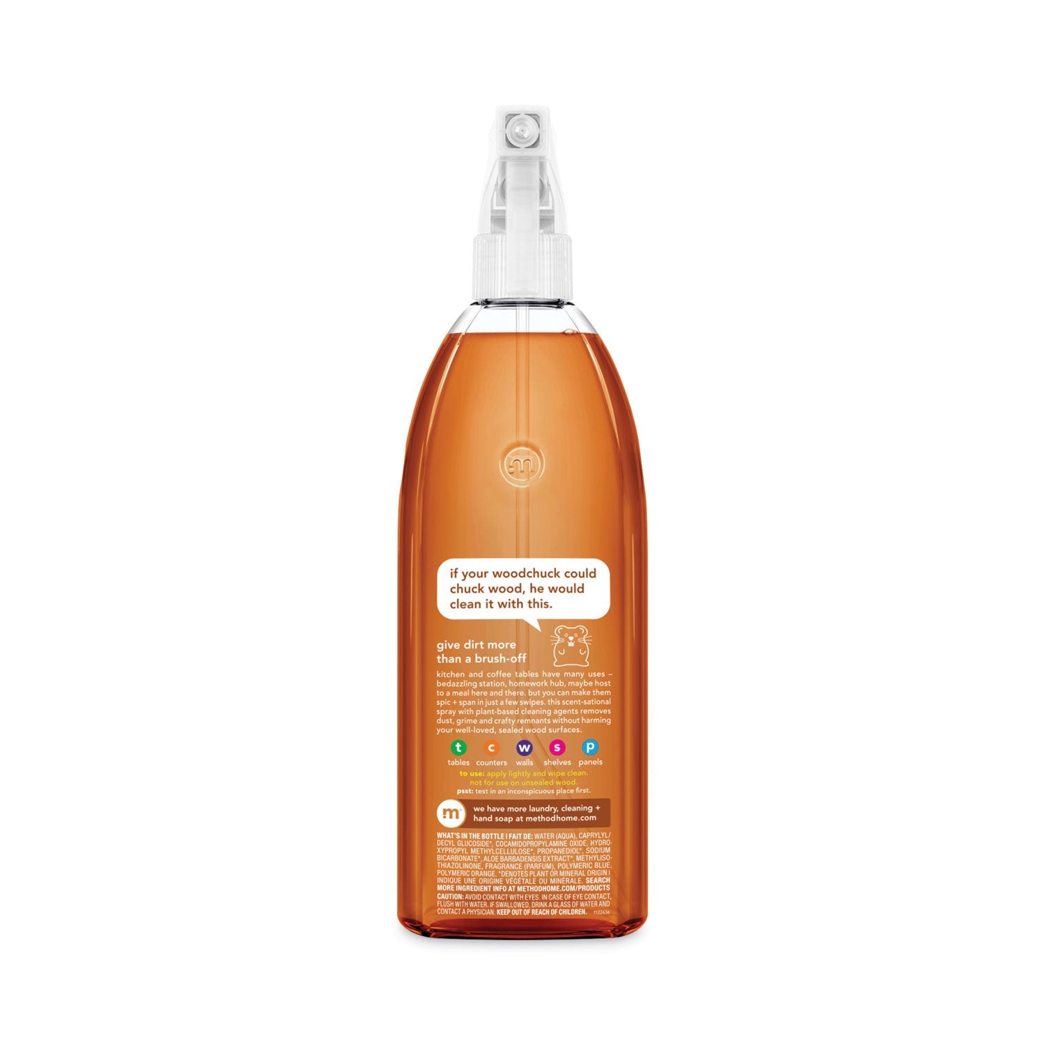 Method® Daily Wood Cleaner, 28 Oz Spray Bottle