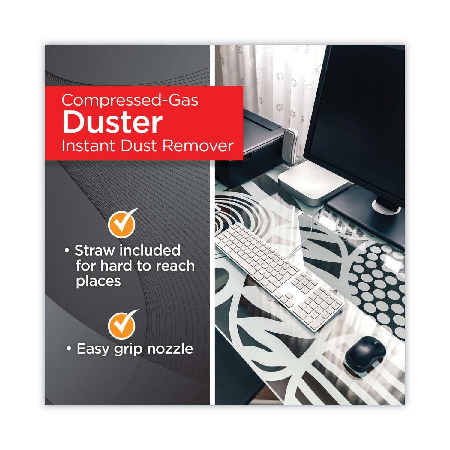 Dust-Off® Disposable Compressed Air Duster, 17 Oz Can, 2/pack