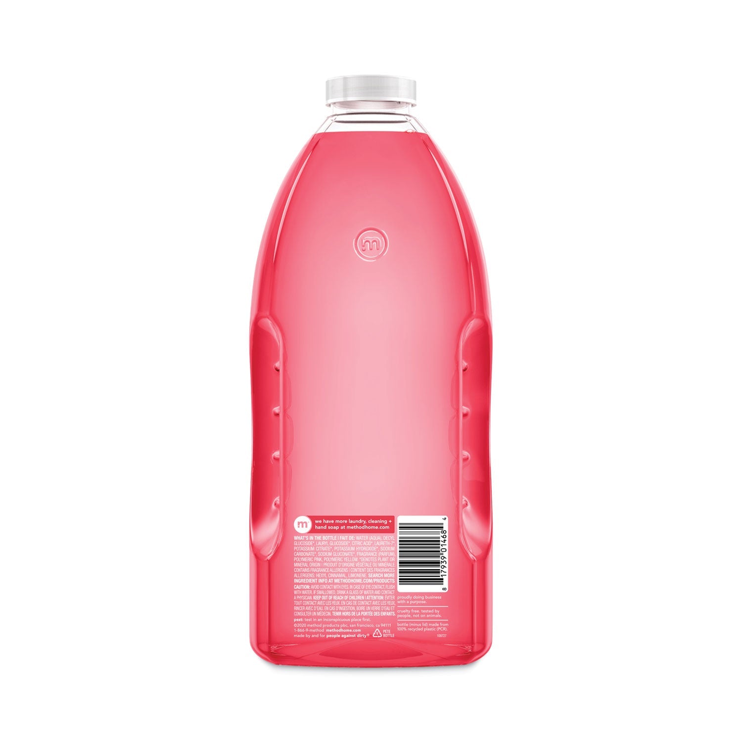 Method® All Surface Cleaner, Grapefruit Scent, 68 Oz Plastic Bottle, 6/carton