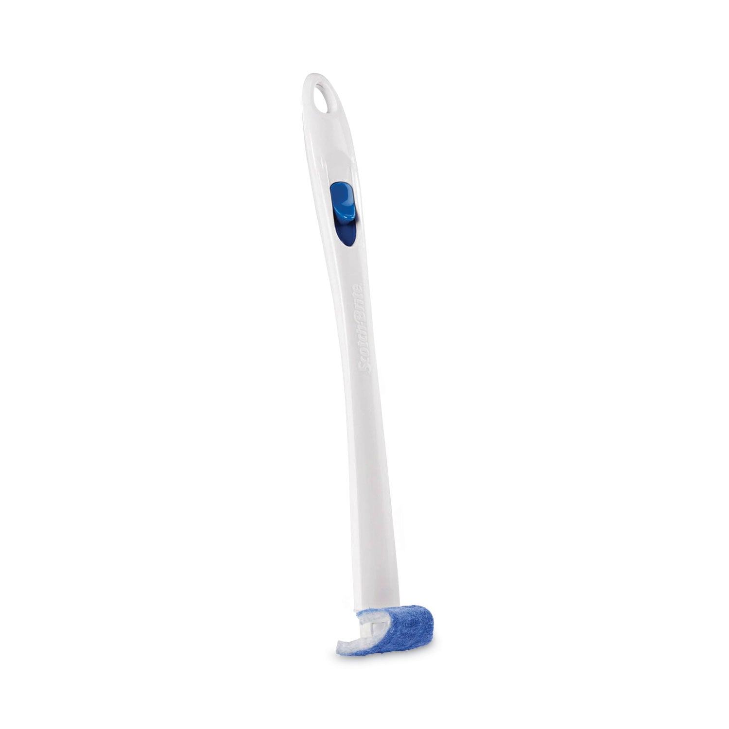 Scotch-Brite® Disposable Toilet Scrubber Refill, Blue/white, 10/pack