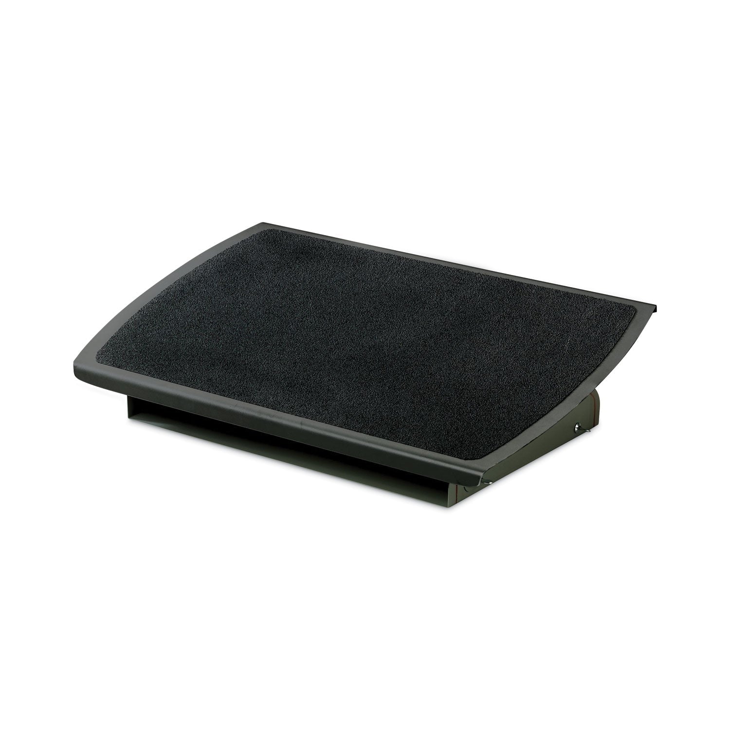 3M™ Adjustable Steel Footrest, Nonslip Surface, 22w x 14d x 4 to 4.75h, Black/Charcoal