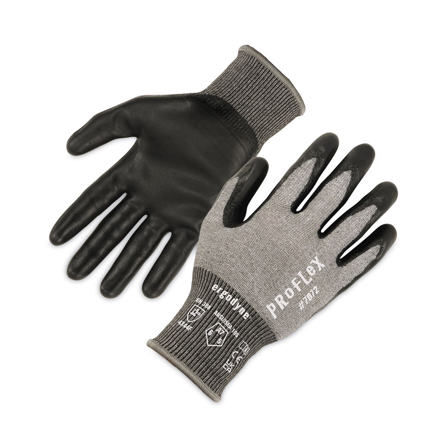 A7 Nitrile-Coated CR Gloves| ProFlex 7072 Medium