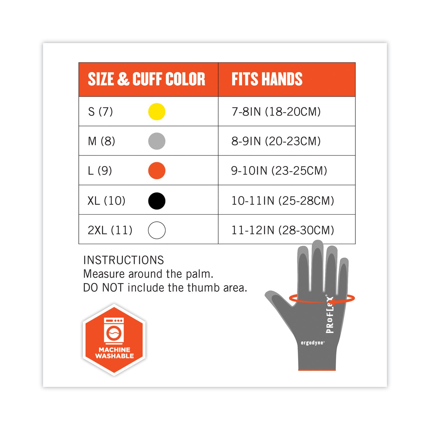 ergodyne® ProFlex 7044 ANSI A4 PU Coated CR Gloves, Gray, X-Large, 12 Pairs/Pack