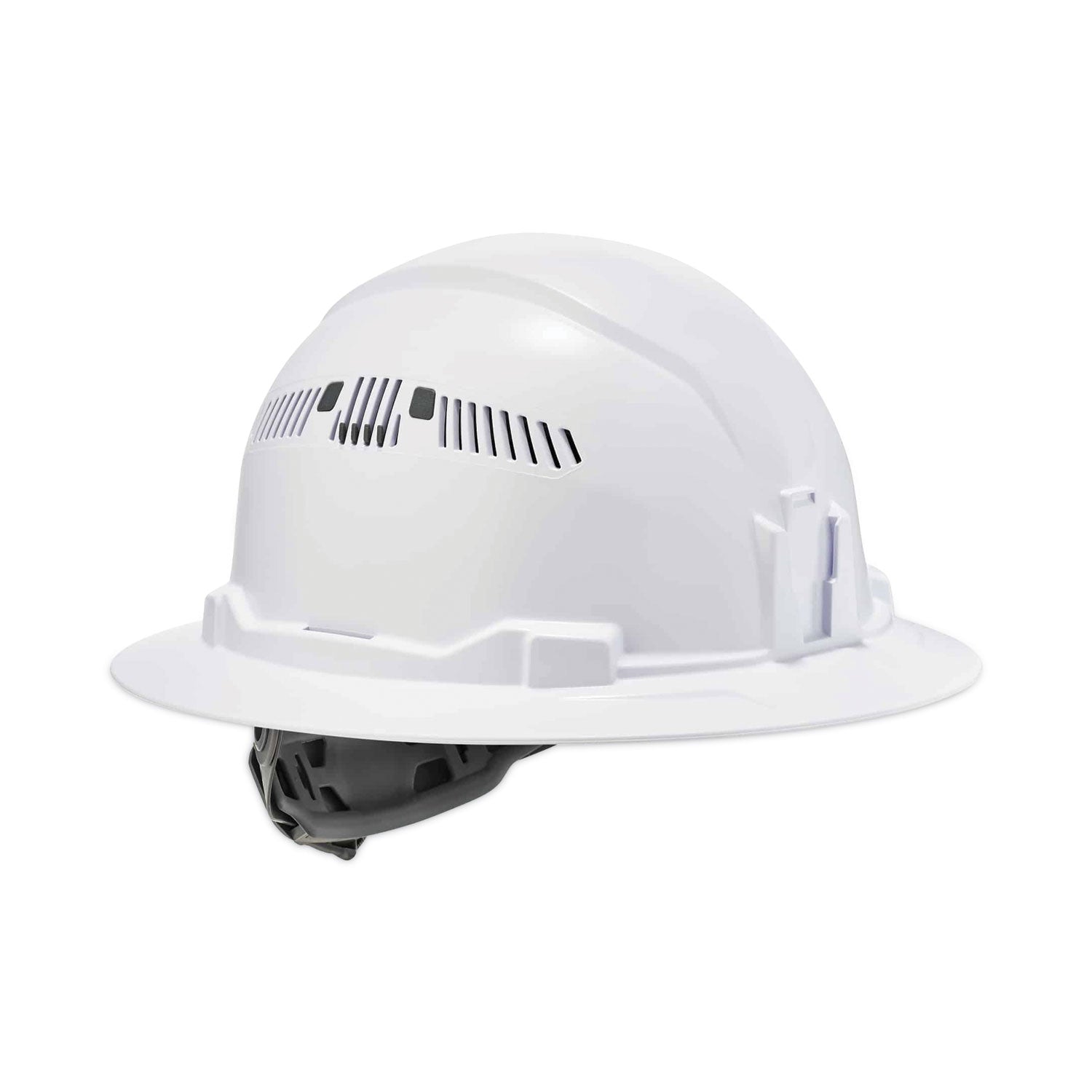Skullerz 8973 Class C Hard Hat Full Brim | White