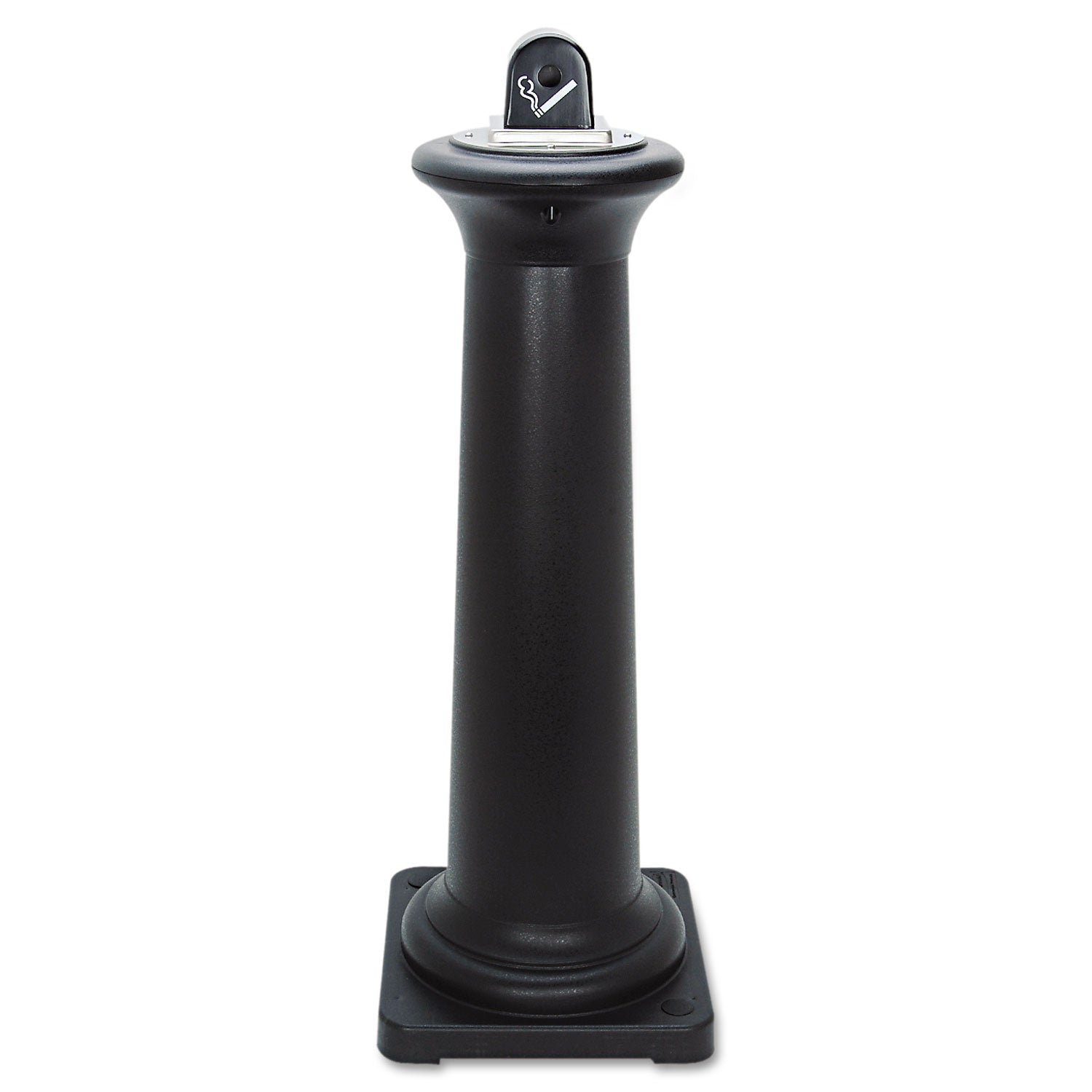 GroundsKeeper Tuscan Receptacle | 22 gal, Black