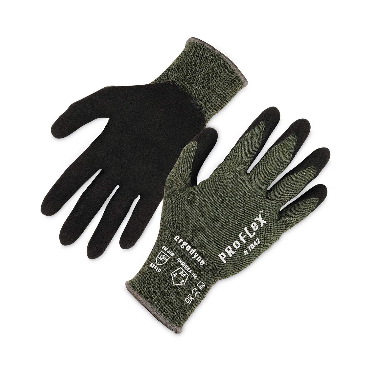 A4 Nitrile-Coated CR Gloves| ProFlex 7042 Small