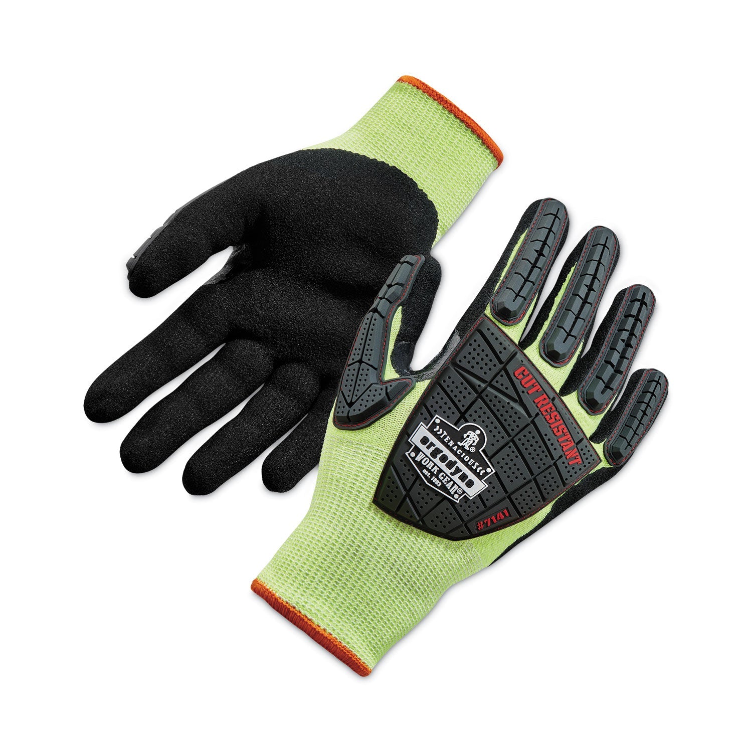 A4 Nitrile-Coated CR Gloves| ProFlex 7141 X-Large