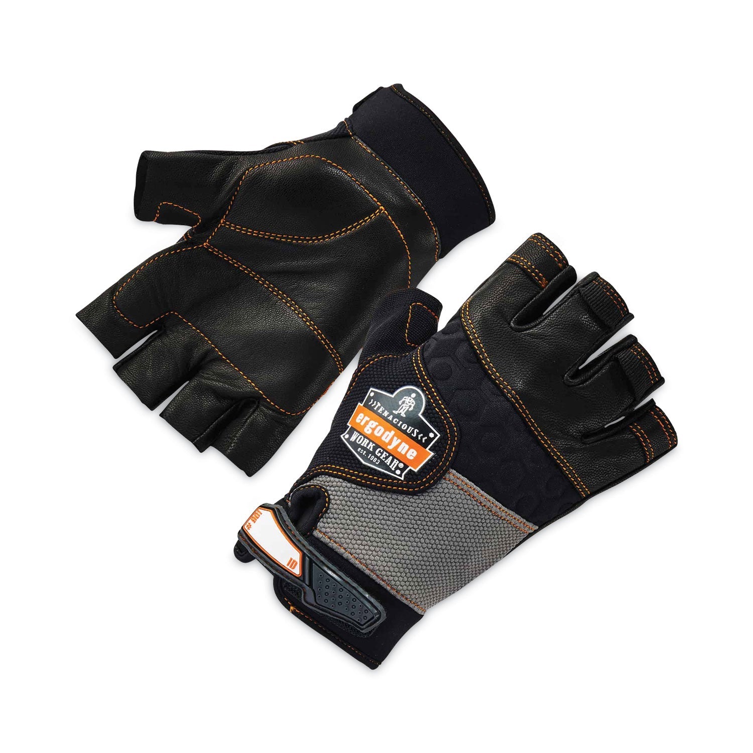 Leather Impact Gloves | ProFlex 901 2XL Half-Finger