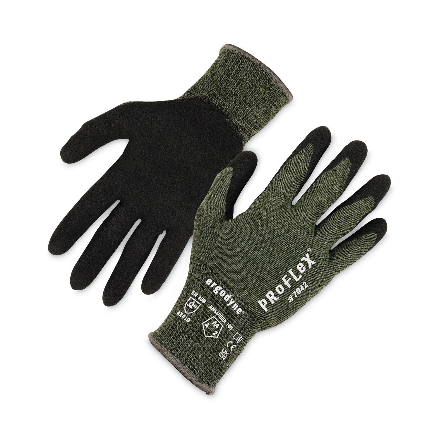 A4 Nitrile-Coated CR Gloves| ProFlex 7042 Medium