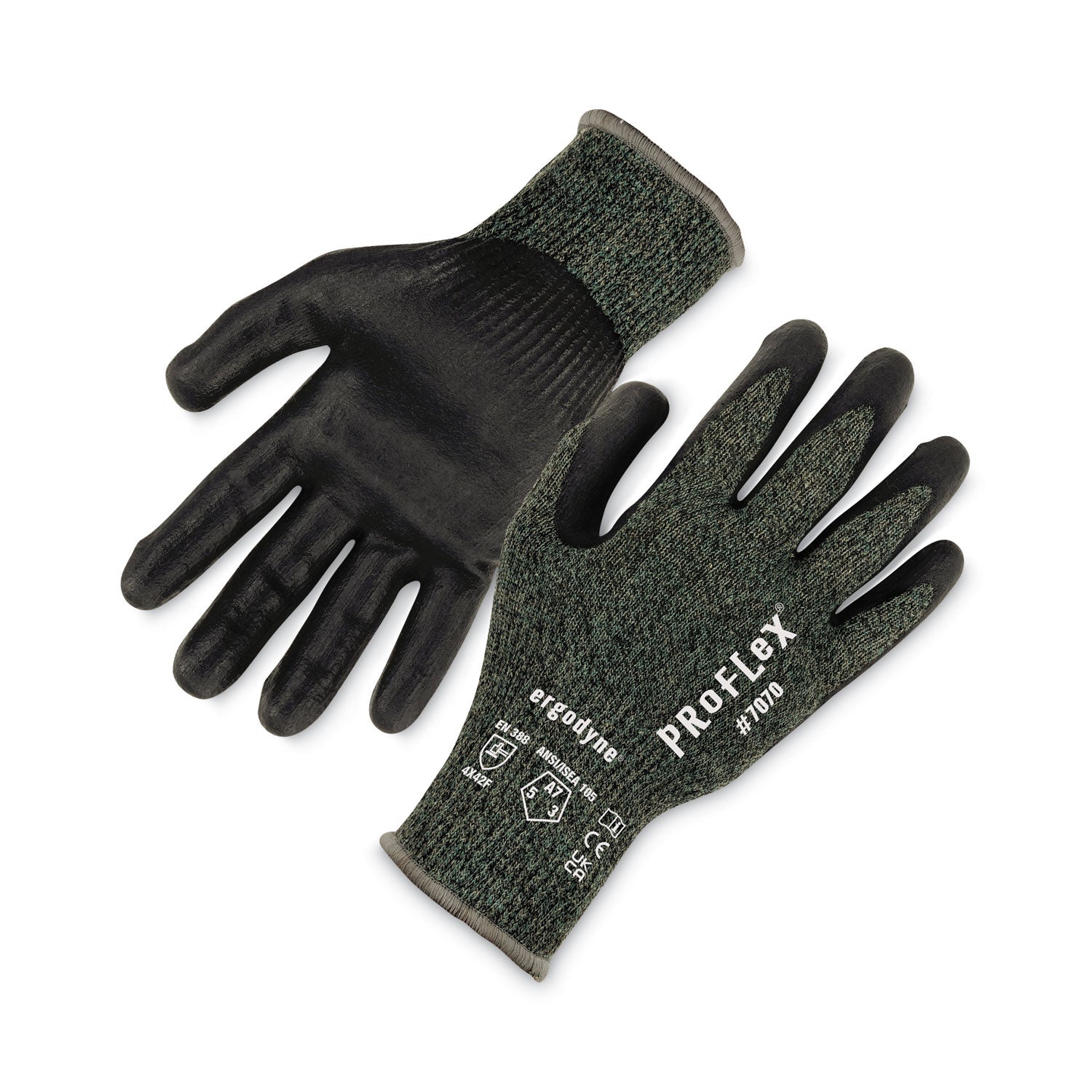 A7 Nitrile CR Gloves | ProFlex 7070 Green 2XL 12pk
