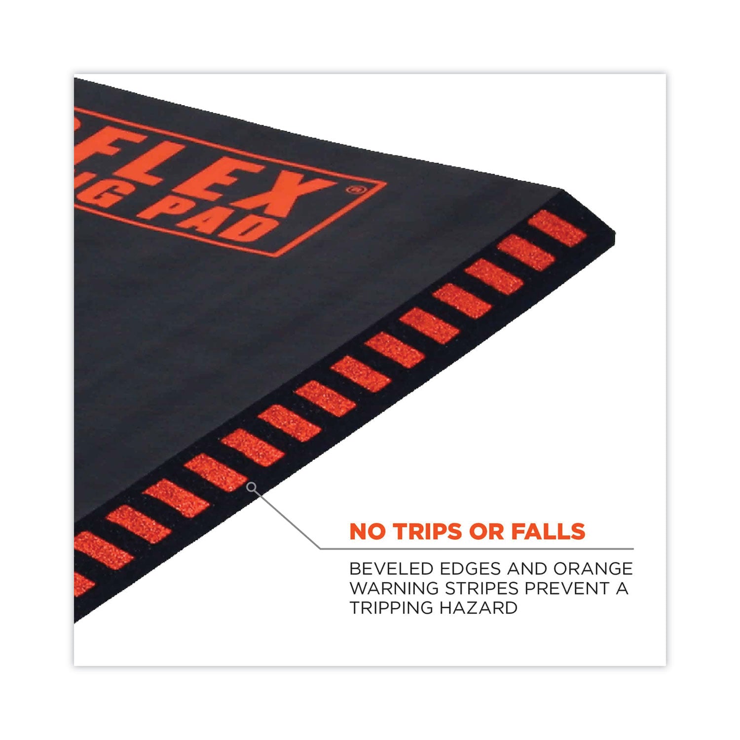 ergodyne® ProFlex 390 XL Foam Kneeling Pad, 1", X-Large, Black - Bloom Skins