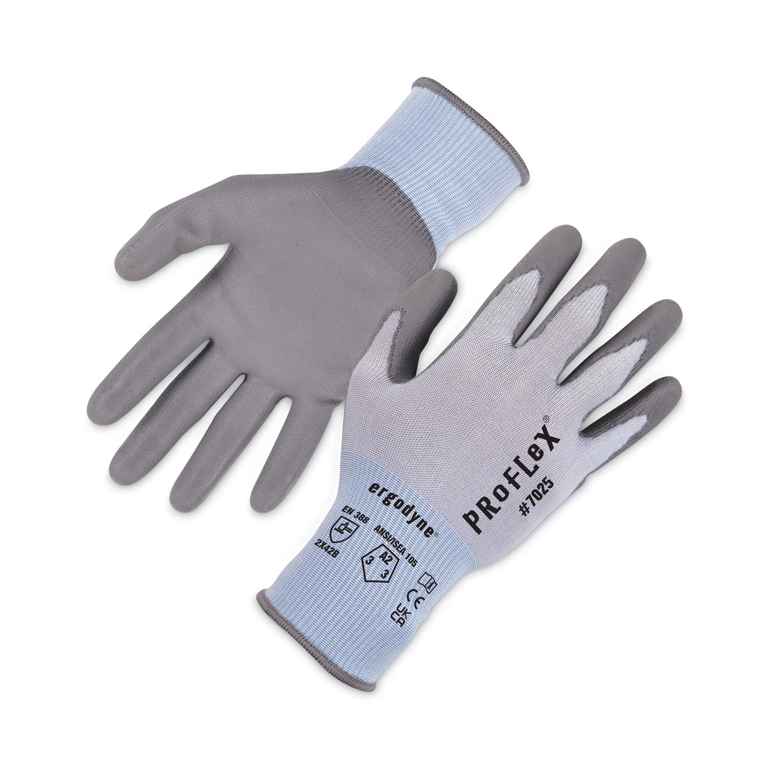 A2 PU Coated CR Gloves | ProFlex 7025 M 12-Pack