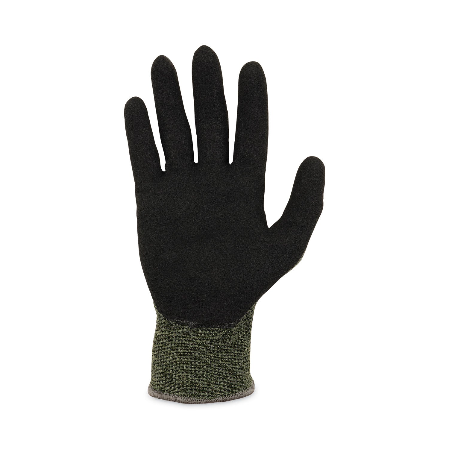 ergodyne® ProFlex 7042 ANSI A4 Nitrile-Coated CR Gloves, Green, Small, 12 Pairs/Pack