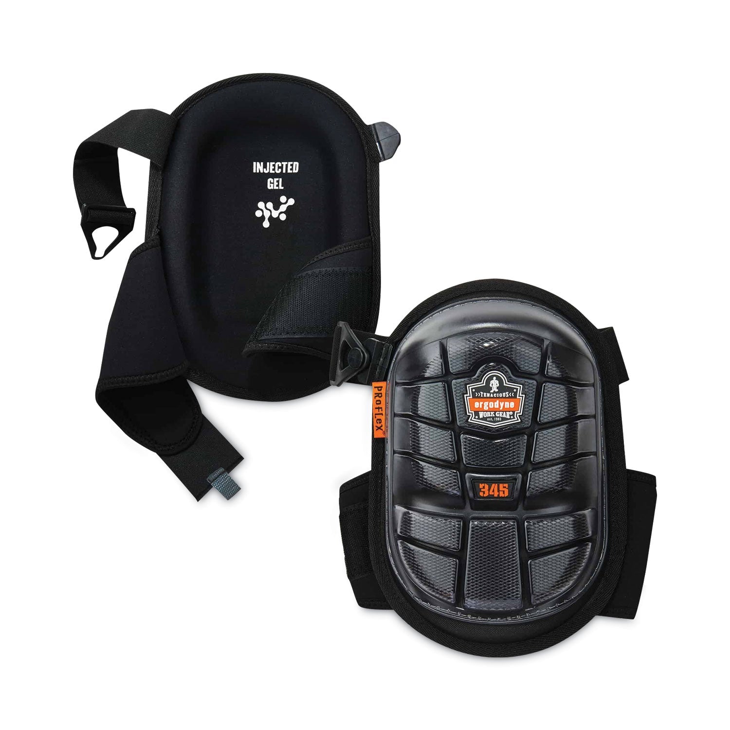 Injected Gel Knee Pads | ProFlex 345 Long Cap