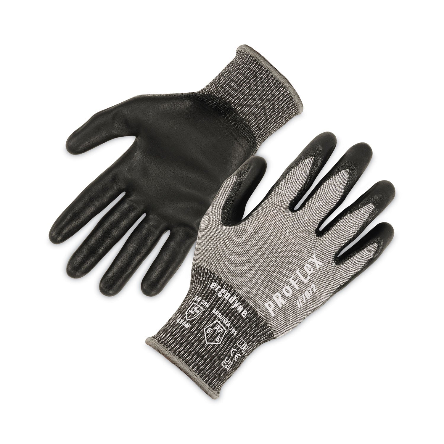 A7 Nitrile-Coated CR Gloves| ProFlex 7072 Small