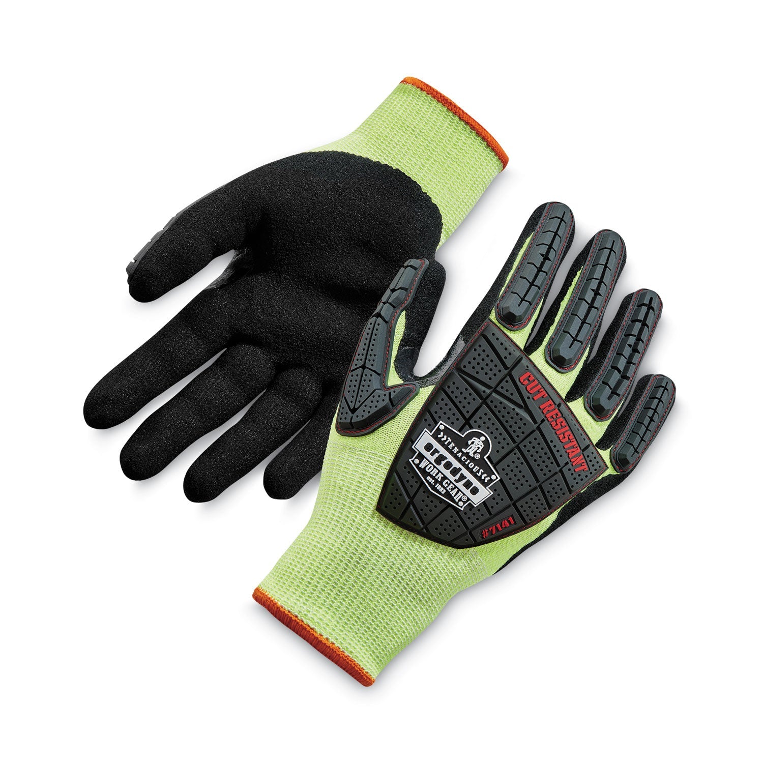 A4 Nitrile-Coated CR Gloves| ProFlex 7141 XL 72-Pk