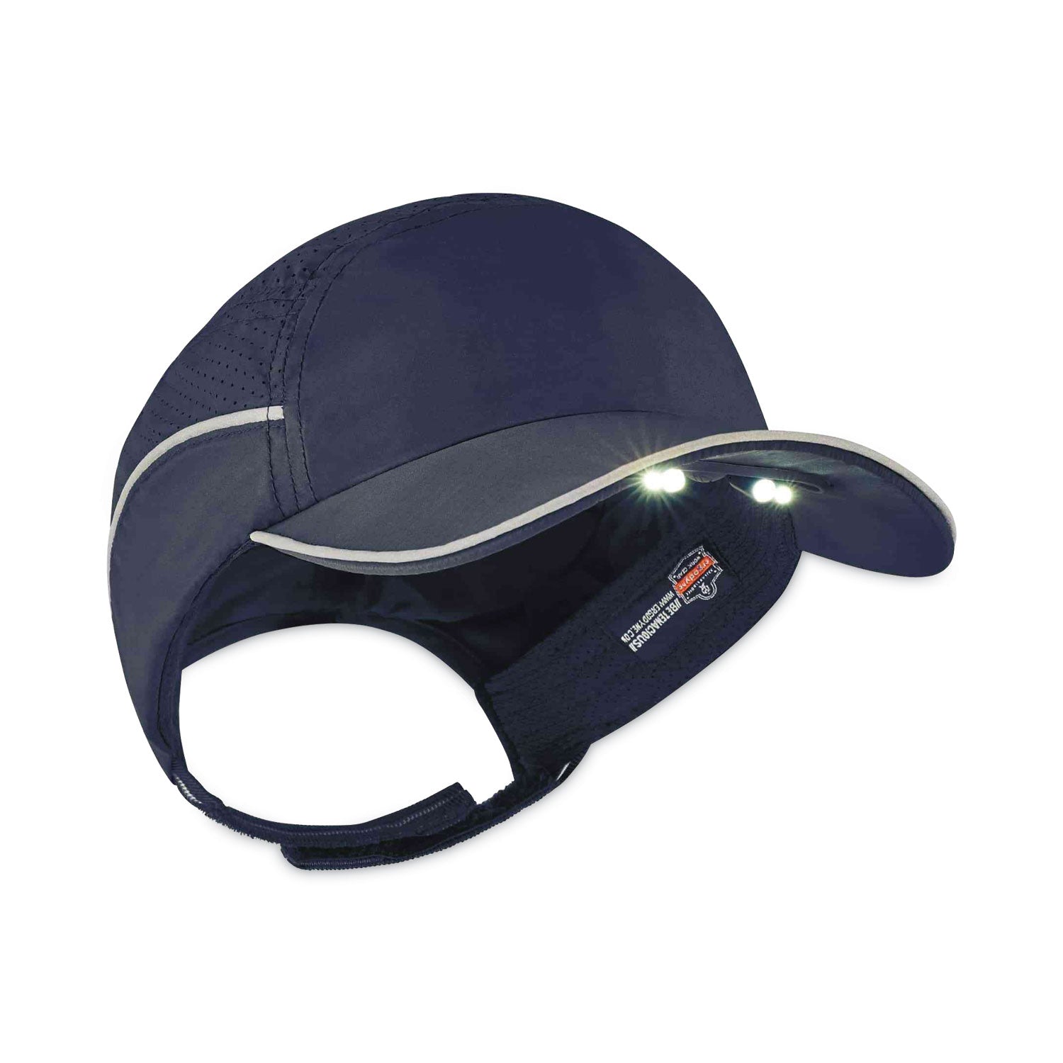 Lightweight Bump Cap w/LED | Skullerz 8965 Navy