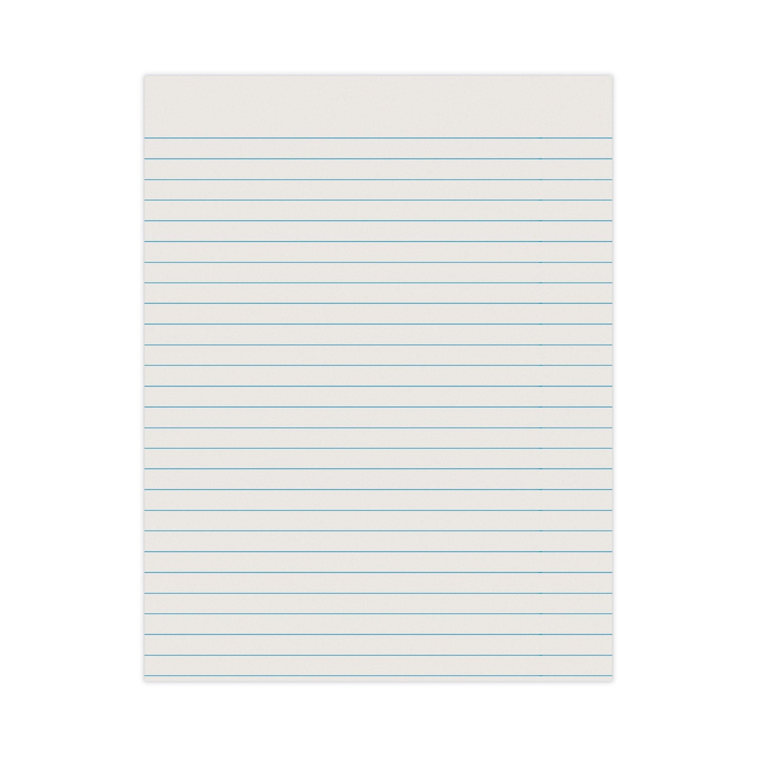 Ruled Newsprint Paper | 3/8" Short Rule, 500/Pack