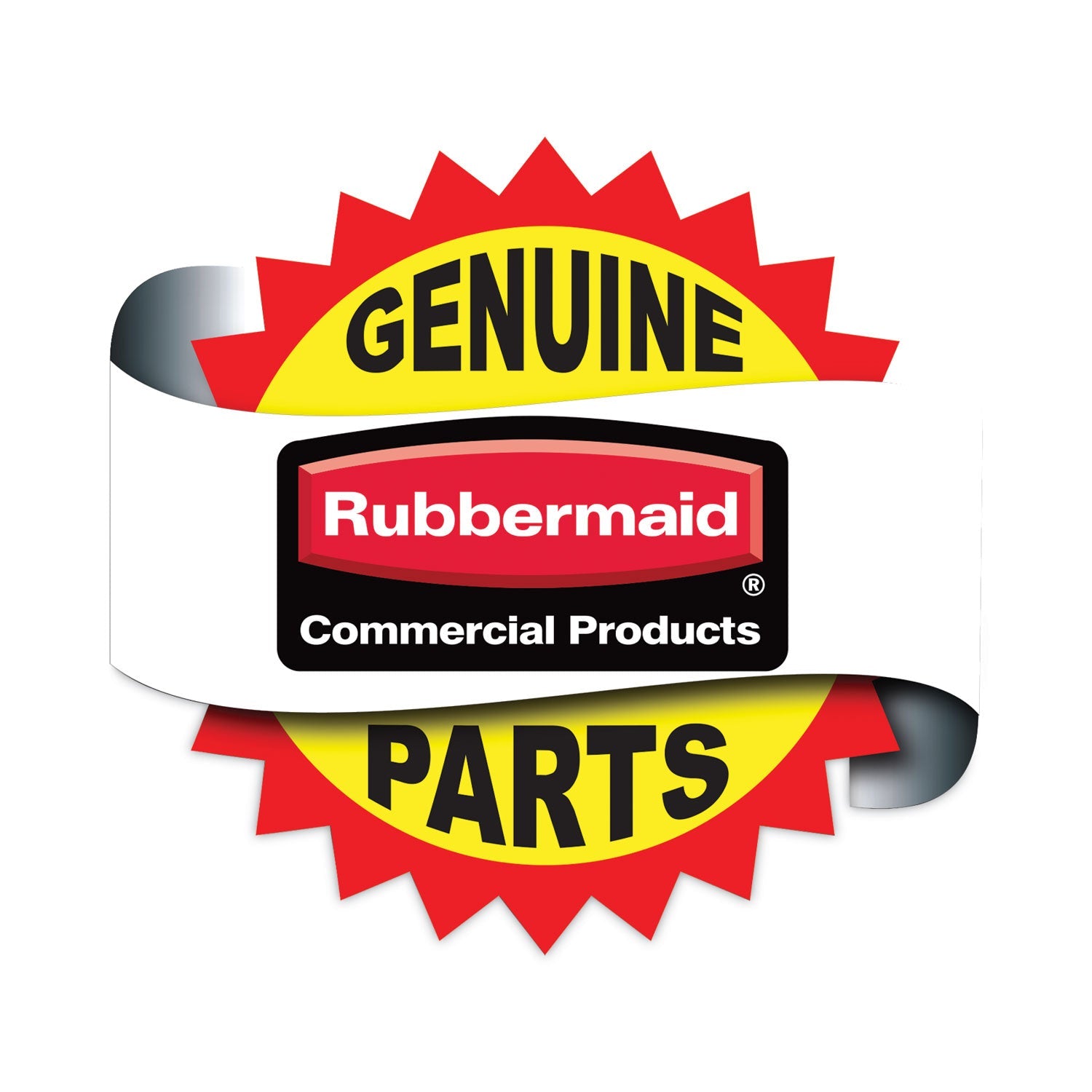 Rubbermaid® Commercial Replacement Lock And Keys For Cleaning Carts, Silver