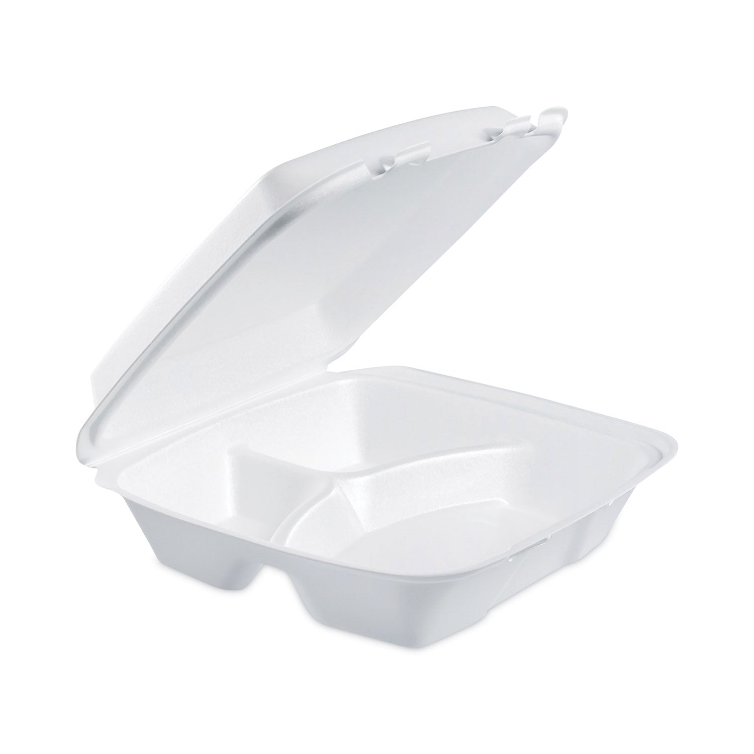 3-Compartment Hinged Lid Containers | 9"