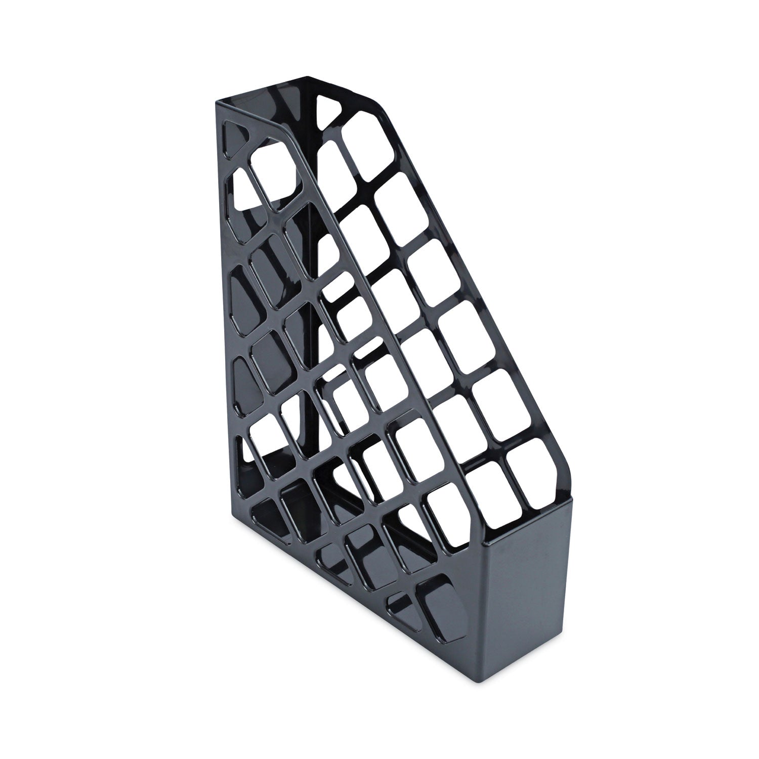 Recycled Plastic Magazine File | Black