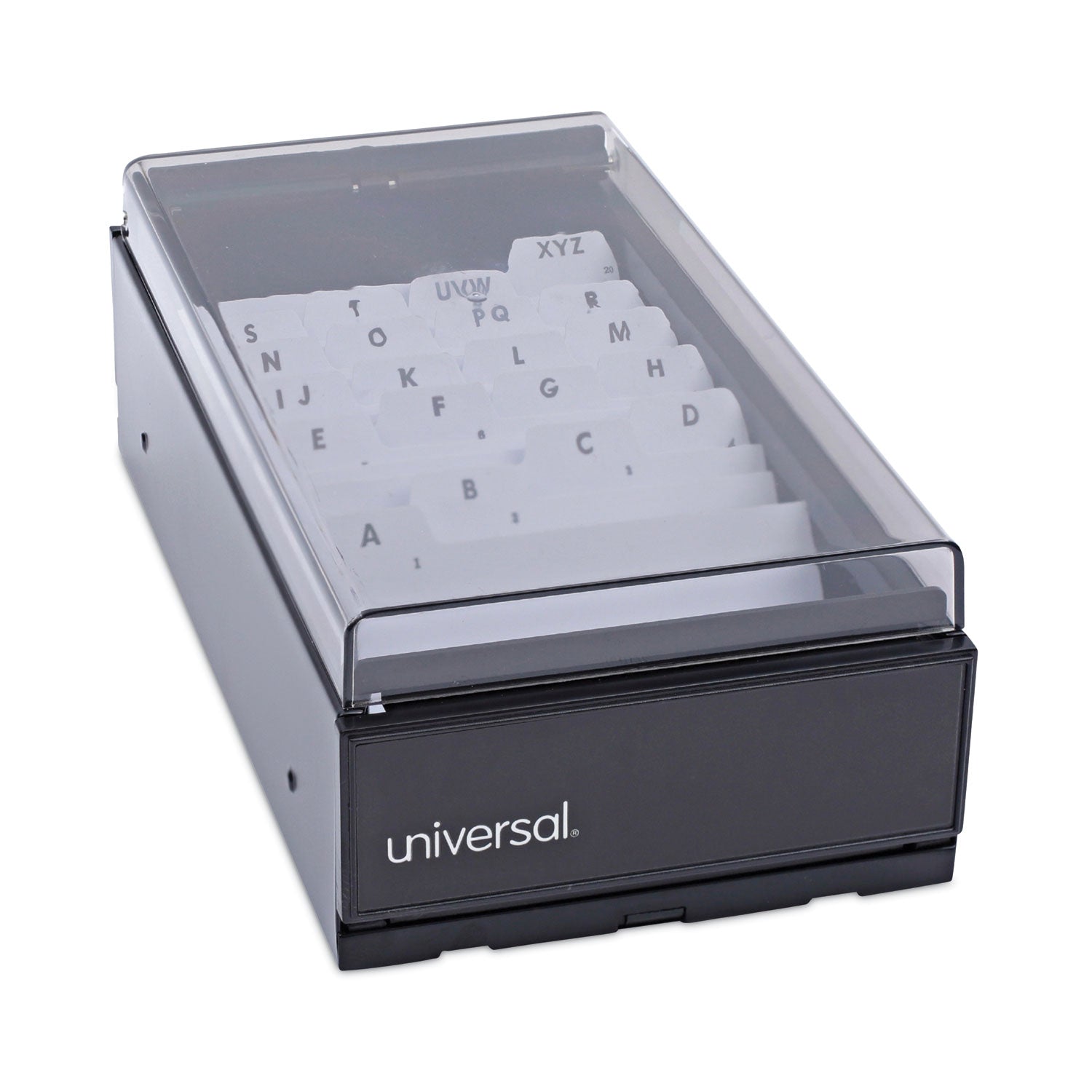 Universal Business Card File | Holds 600 Cards