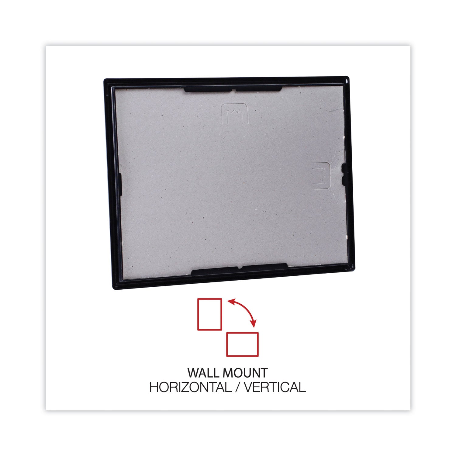 Universal® All Purpose Document Frame, 8.5 X 11 Insert, Black/gold, 3/pack