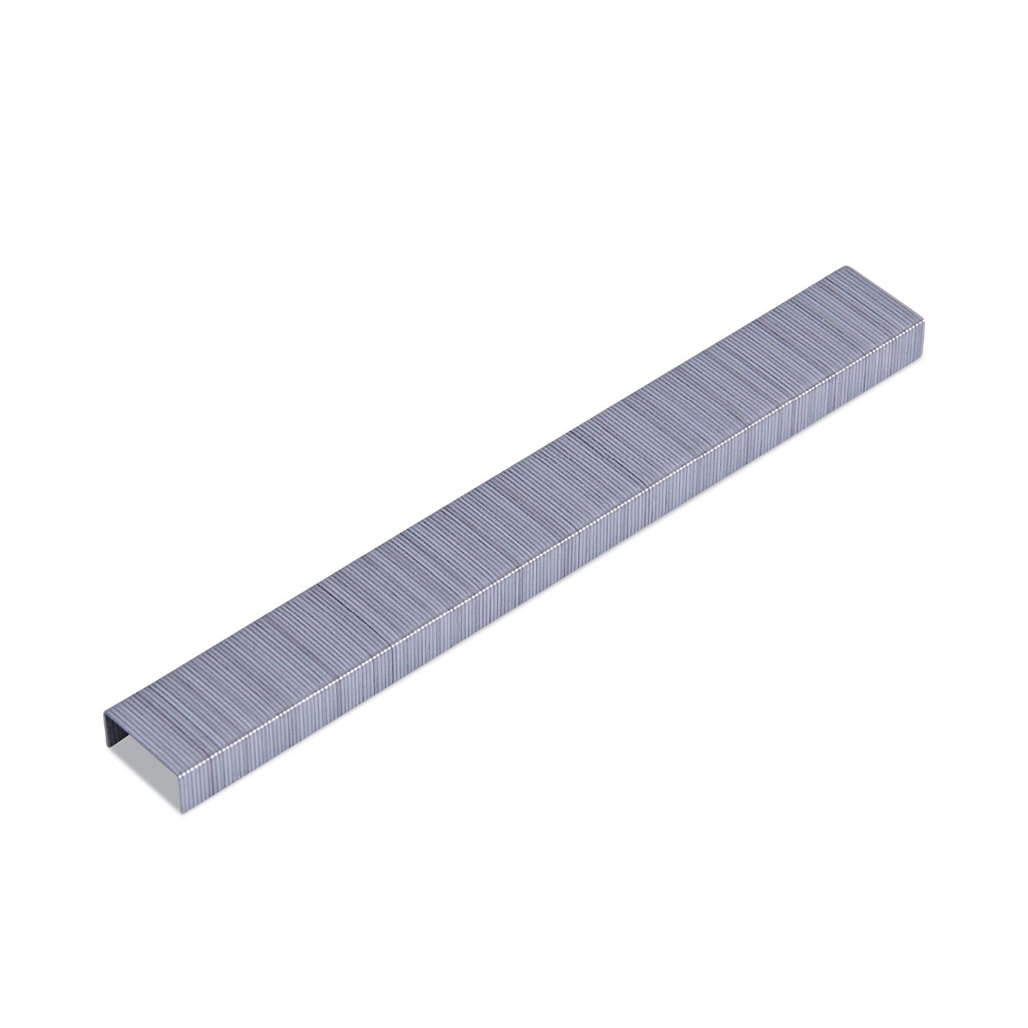 Universal® Standard Chisel Point Staples, 0.25" Leg, 0.5" Crown, Steel, 5,000/Box, 5 Boxes/Pack, 25,000/Pack