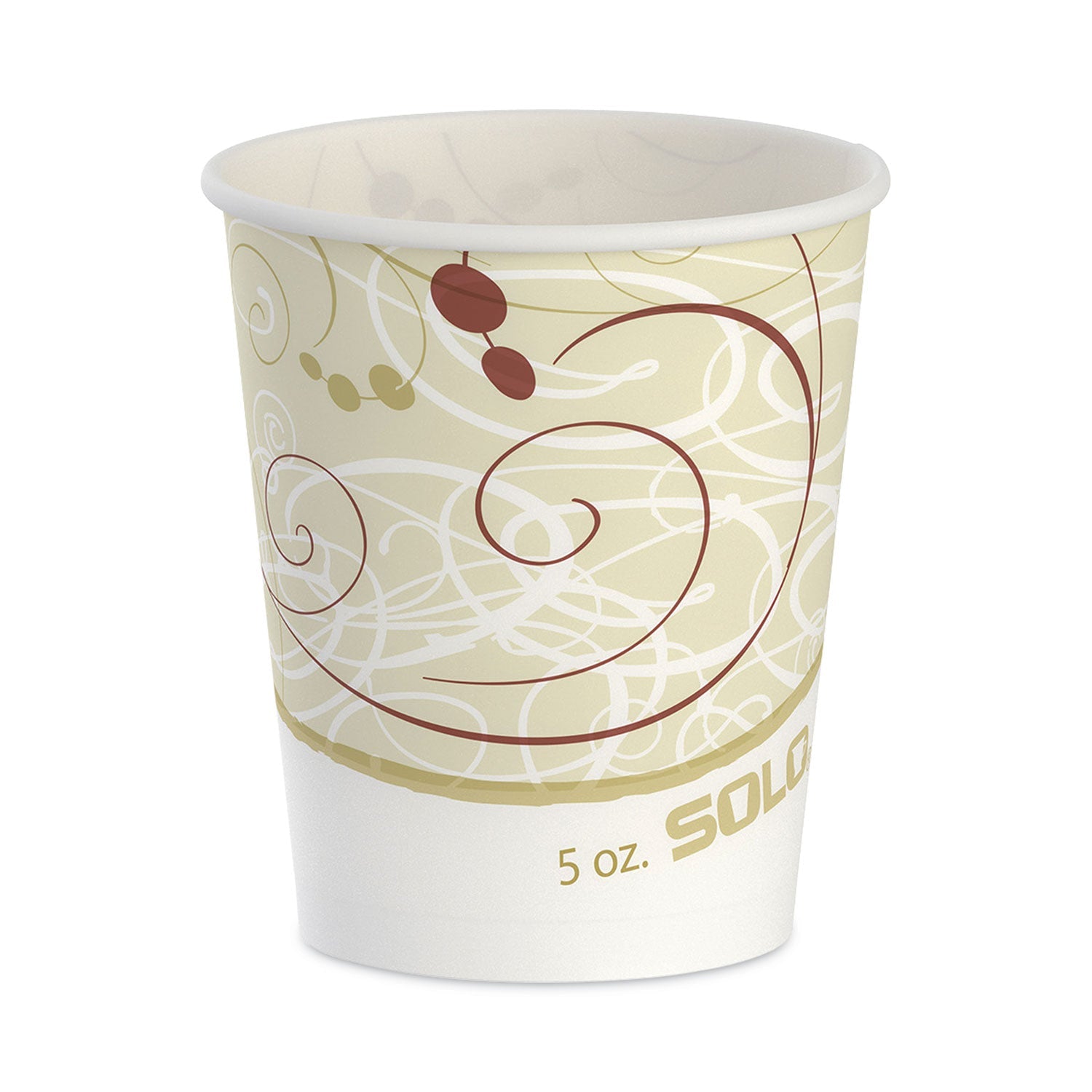 SOLO® Symphony Design Paper Water Cups, 5 Oz, 100/pack