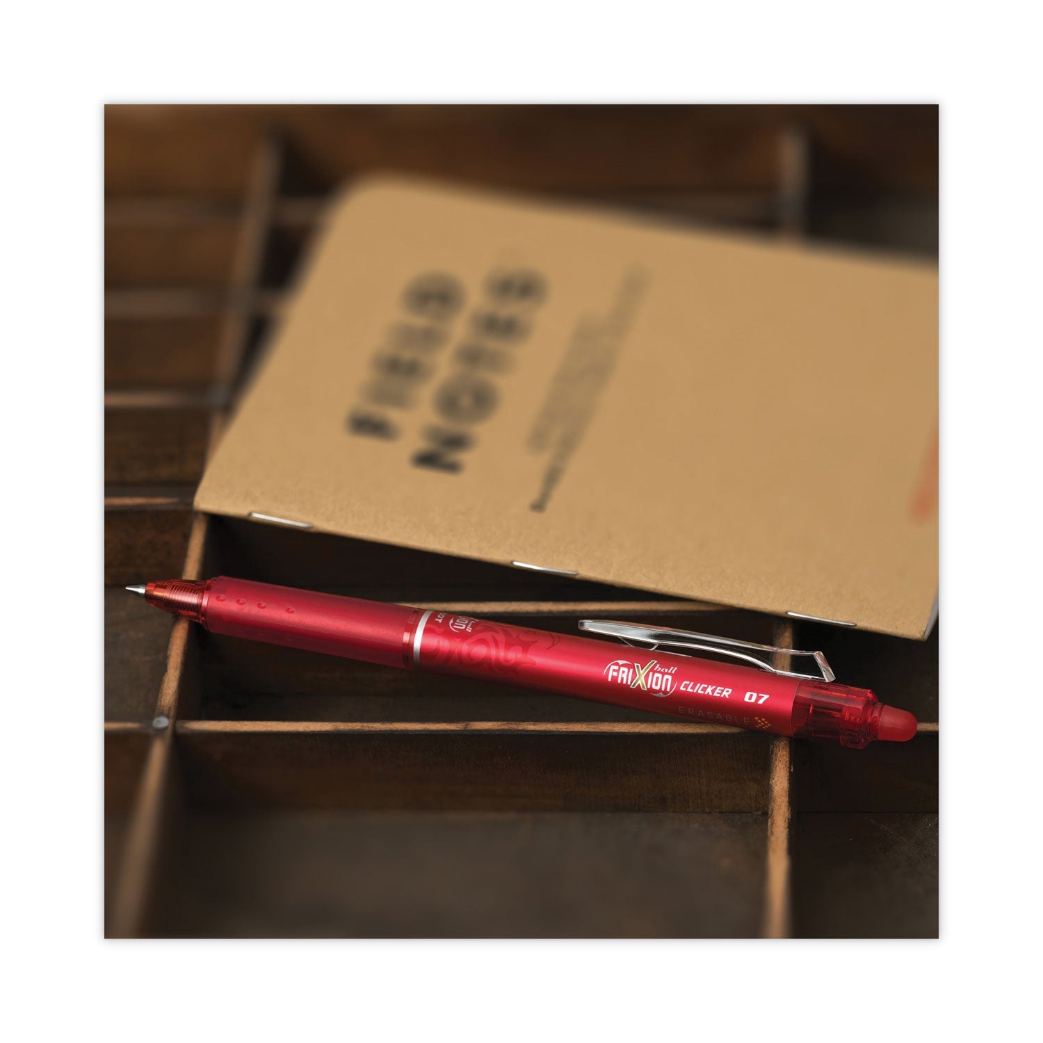 Pilot® Refill For Pilot Frixion Erasable, Frixion Ball, Frixion Clicker And Frixion Lx Gel Ink Pens, Fine Tip, Red Ink, 3/pack