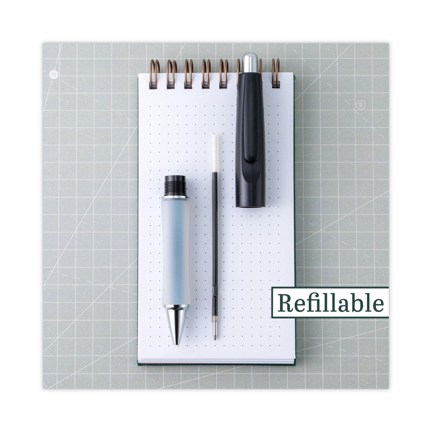 Pilot® Dr. Grip Ballpoint Pen, Retractable, Medium 1 Mm, Blue Ink, Navy Barrel