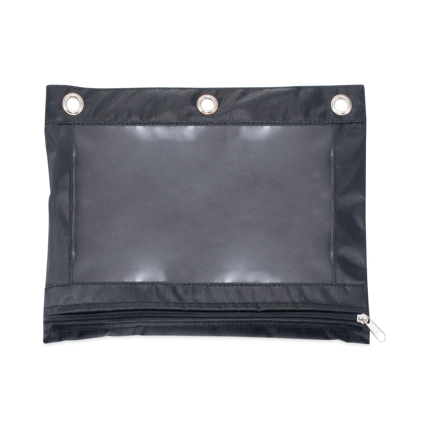 Binder Pencil Pouch | 3-Hole, Black, 3/Pack