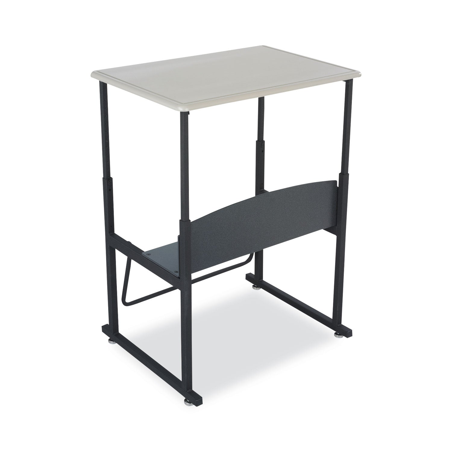 Safco® Alphabetter Desks, 28" X 20" X 26" To 42", Beige