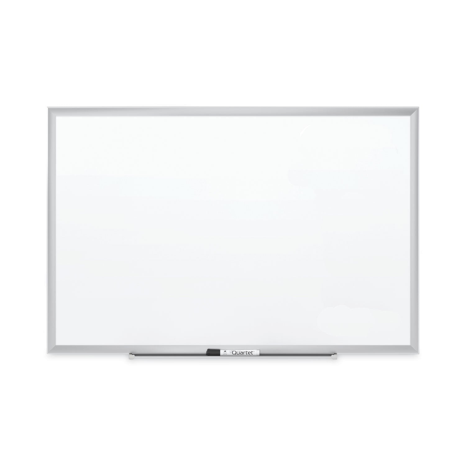 Quartet® Classic Series Nano-Clean Dry Erase Board, 24" x 18", White Surface, Satin Aluminum Frame