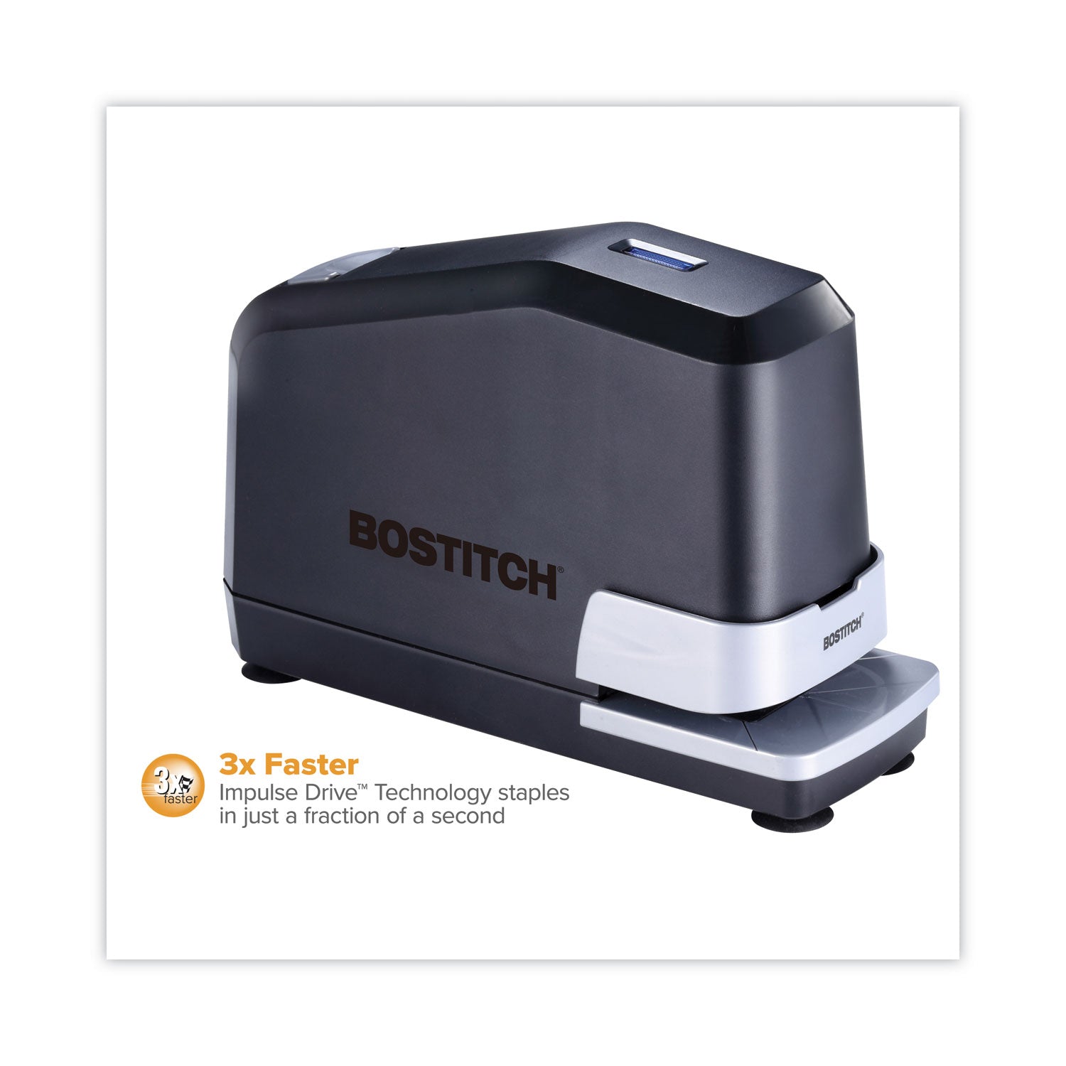 Bostitch® B8 Impulse 45 Electric Stapler, 45-Sheet Capacity, Black